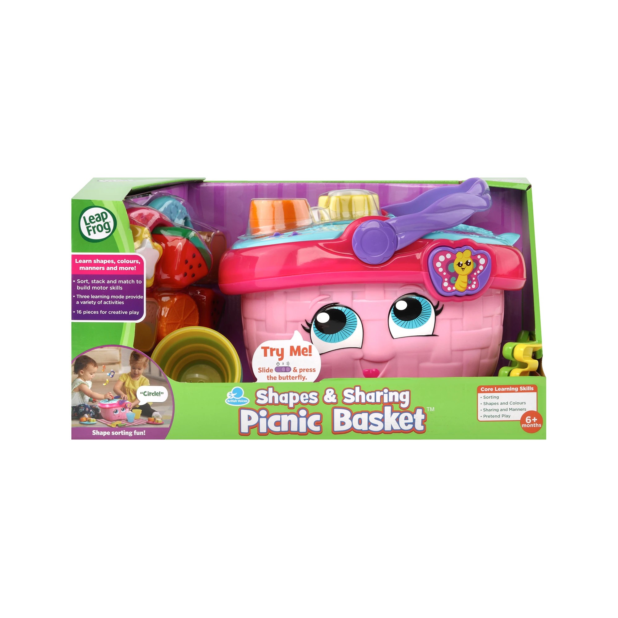 1 LeapFrog Shapes & Sharing Basket - Assorted* - Multi, 1 of 10