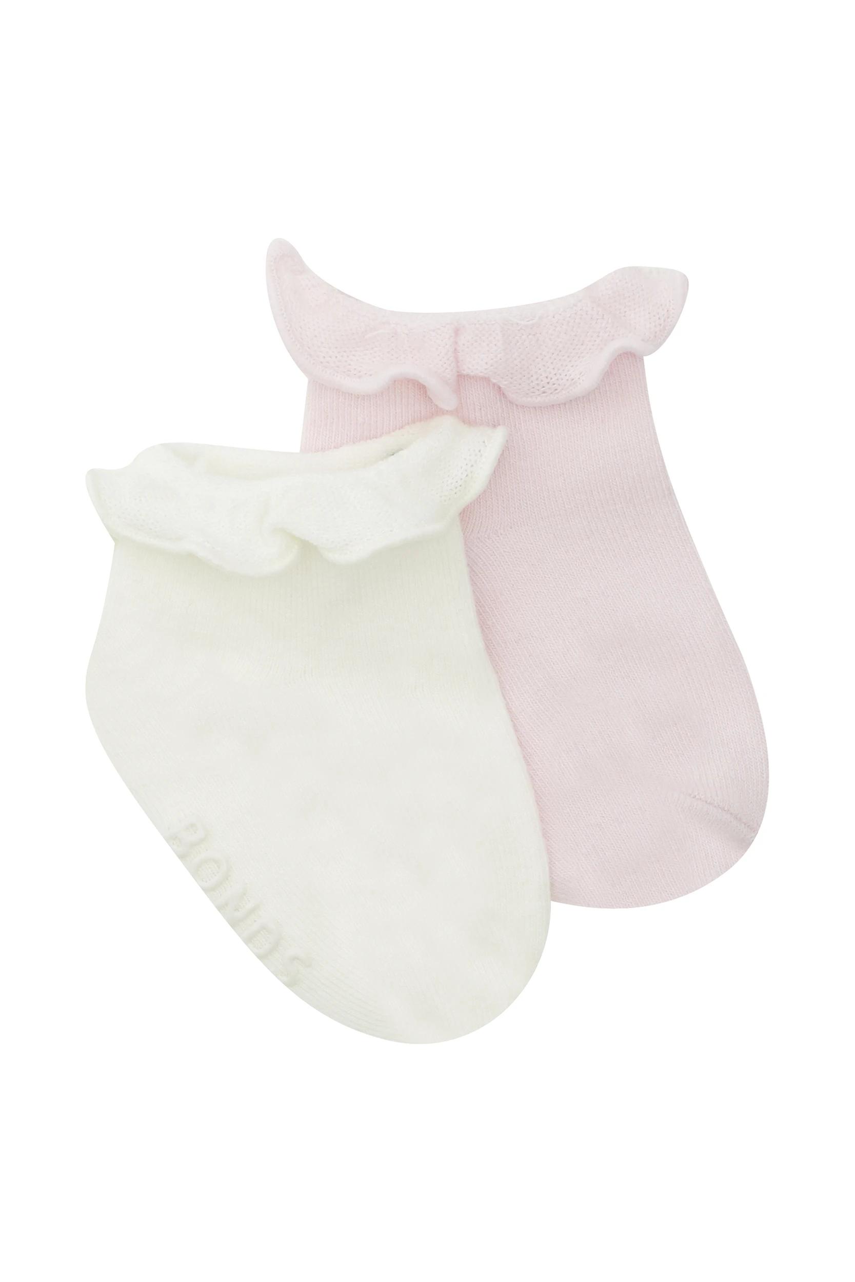 2 Bonds Baby 2 Pack Frill Anklet Socks MULTI, 2 of 9