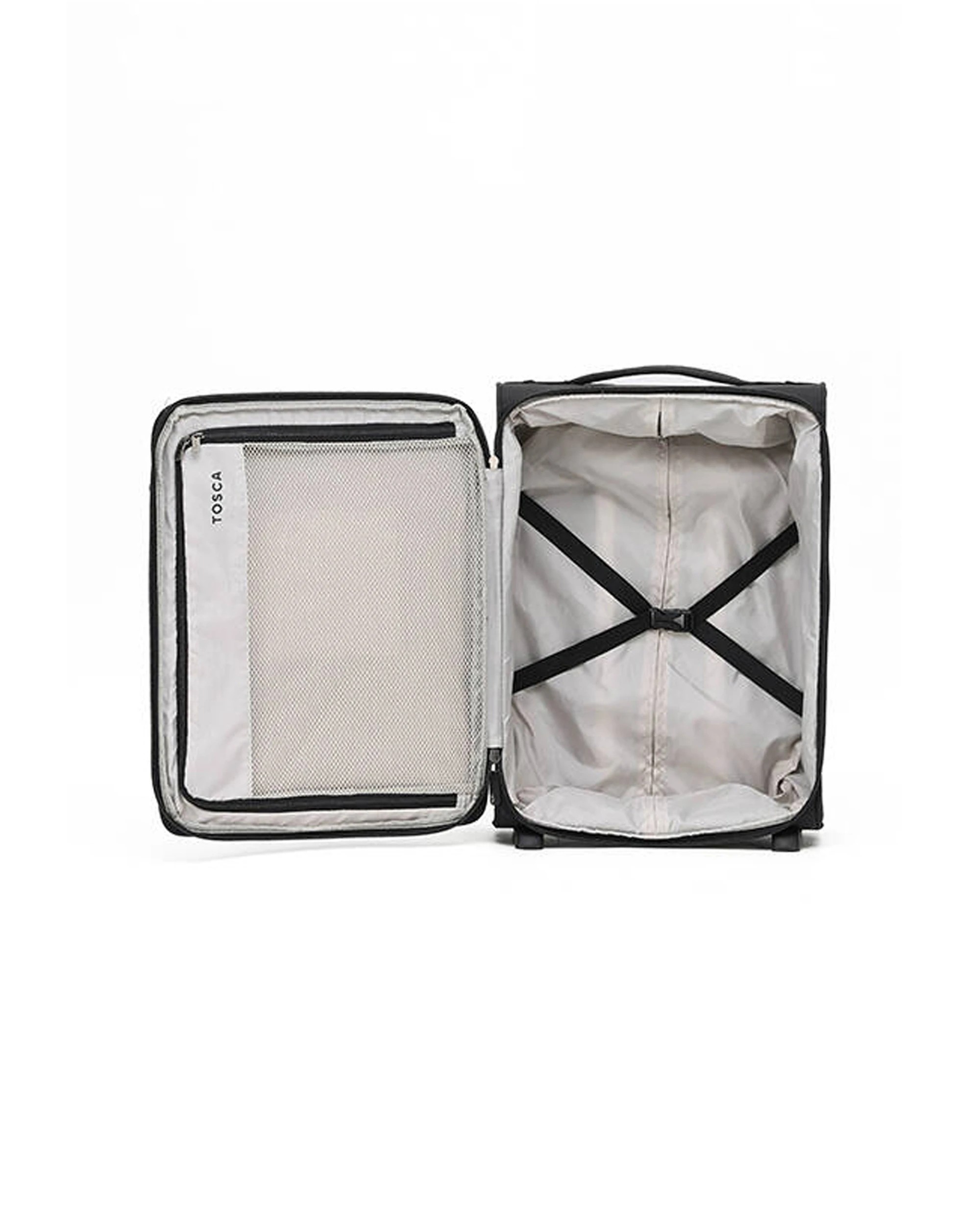 3 Tosca So-Lite 2-Wheeled Suitcase Luggage - Black, 3 of 5