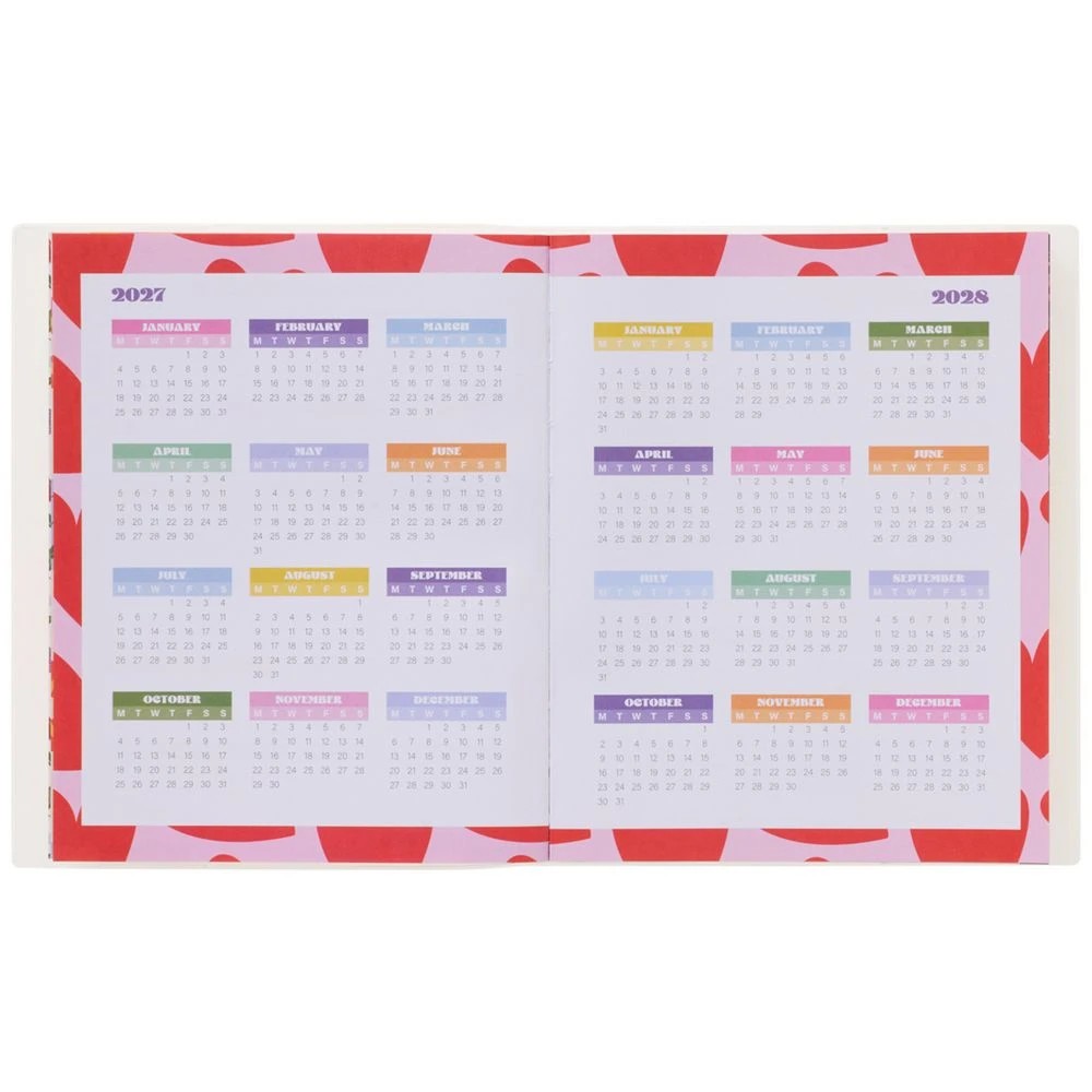 4 Officeworks Custom Week to View 2027 Whimsy Diary, 4 of 6