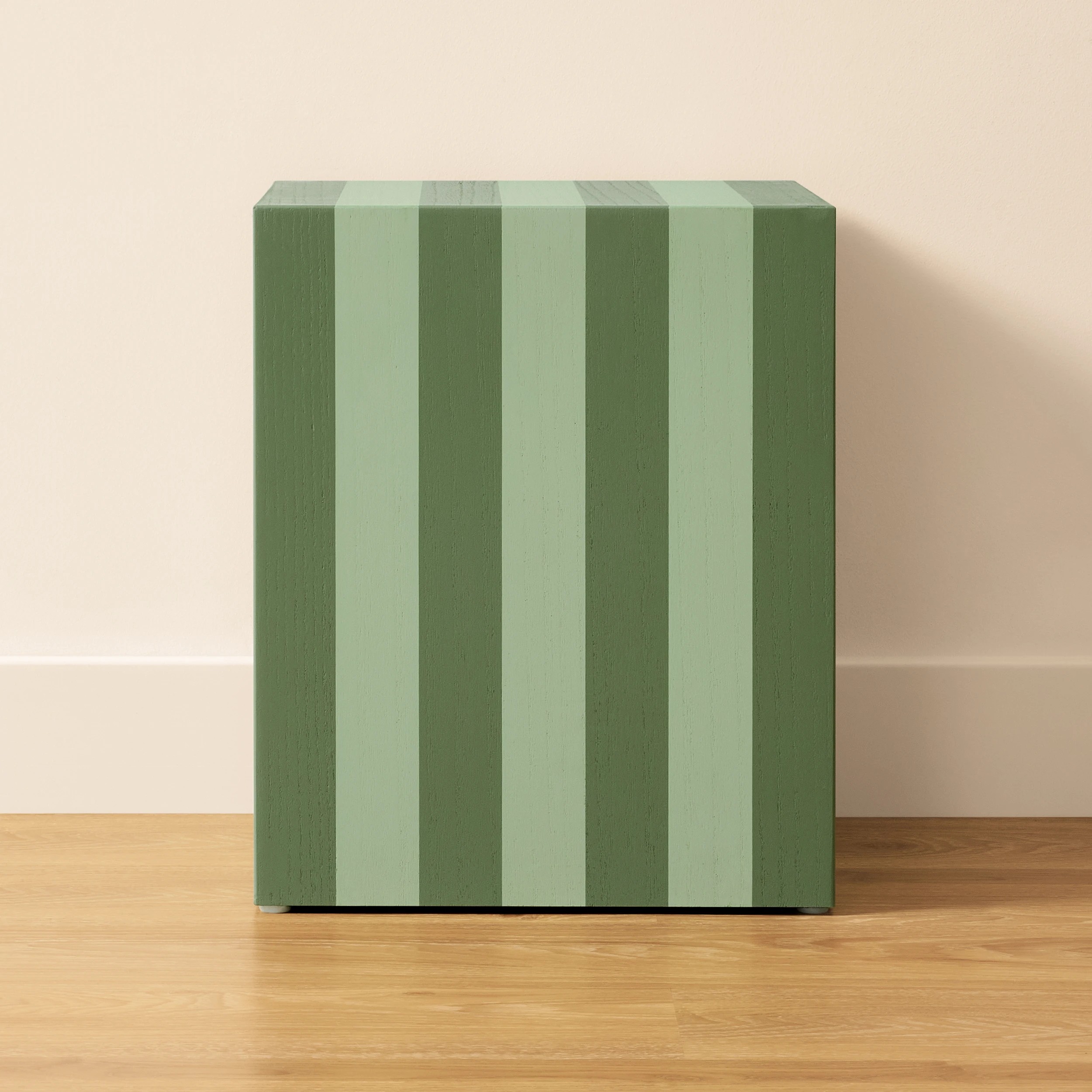 2 Stripe Cube Side Table, 2 of 5