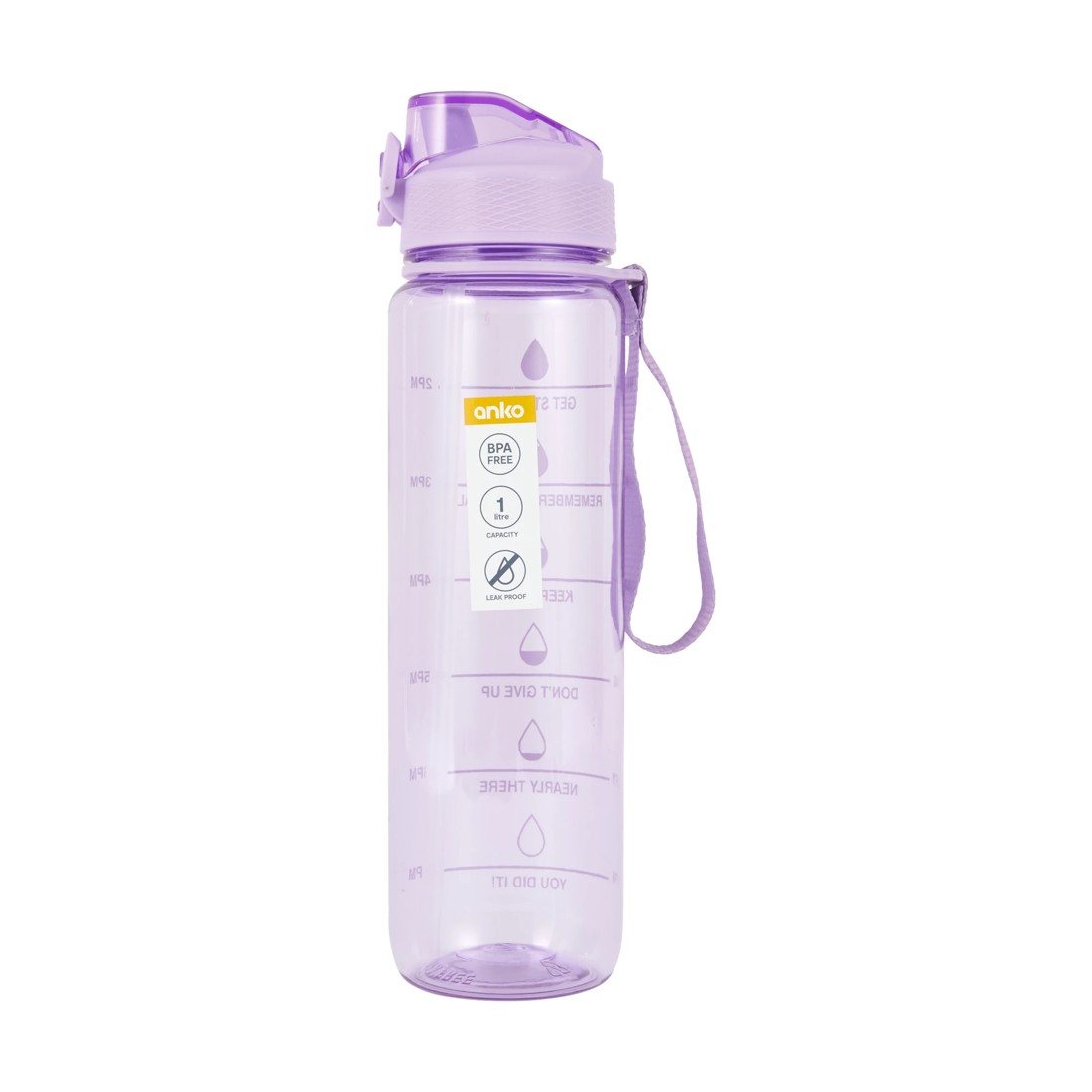 6 1L Purple Daily Intake Bottle, 6 of 6