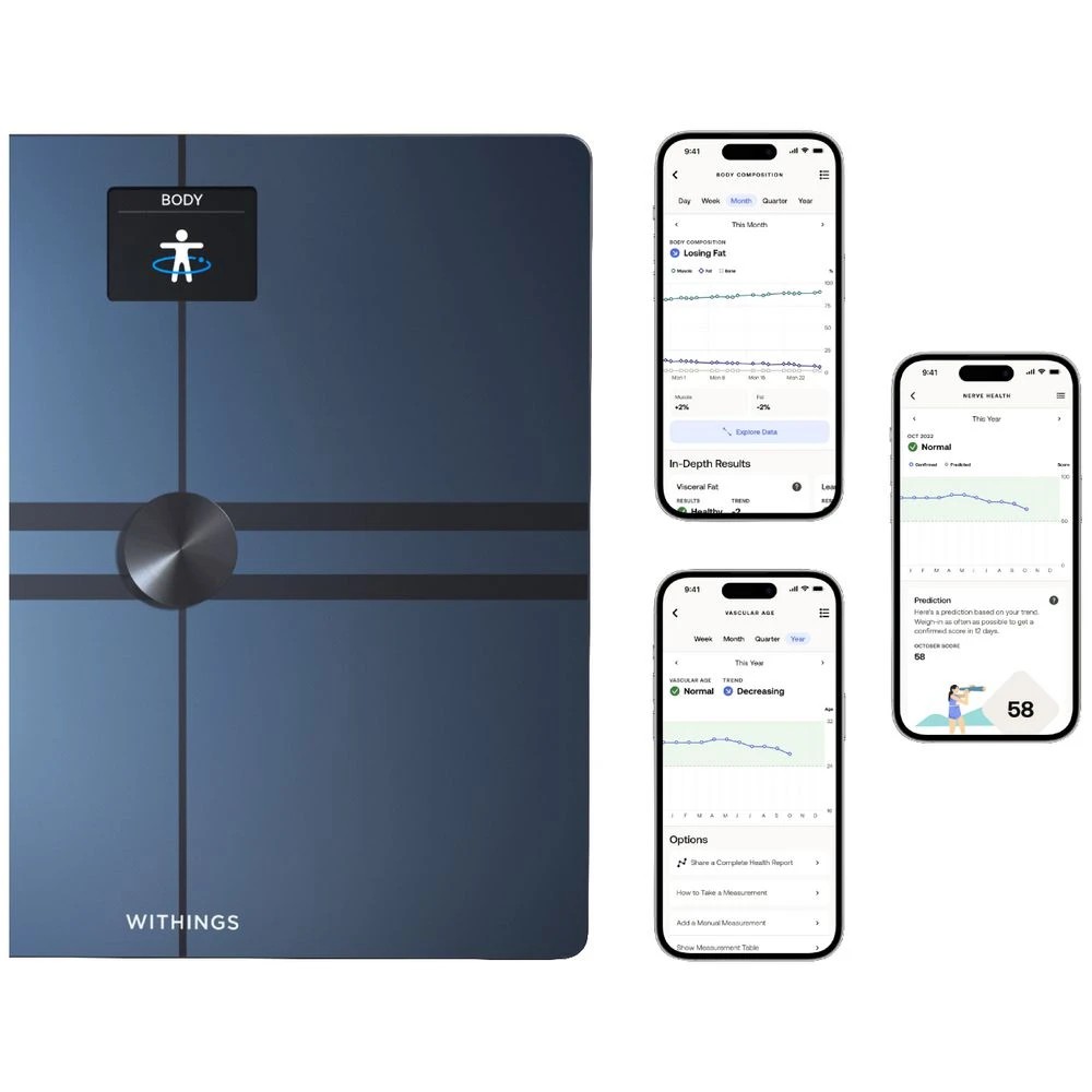 3 Withings Body Comp Scale Black, 3 of 5