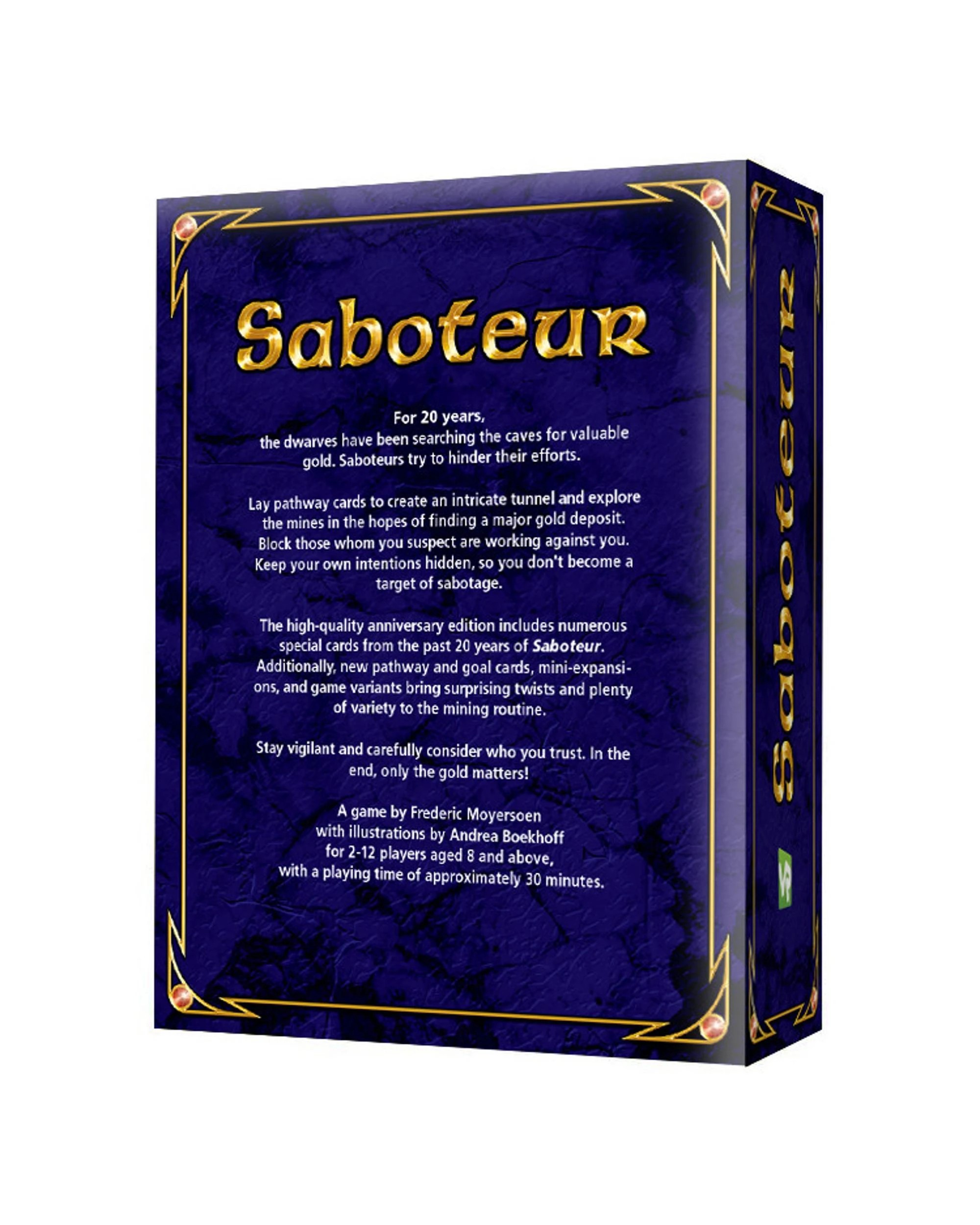 2 Saboteur 20 Years Jubilee Edition Board Game, 2 of 2