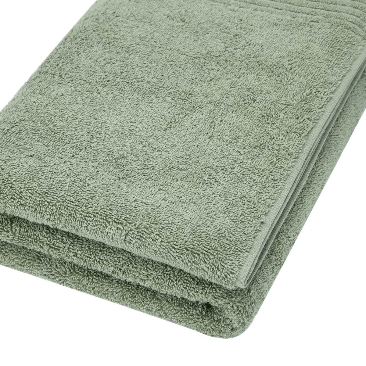 4 Edan Cotton Bath Sheet - Moss, 4 of 6