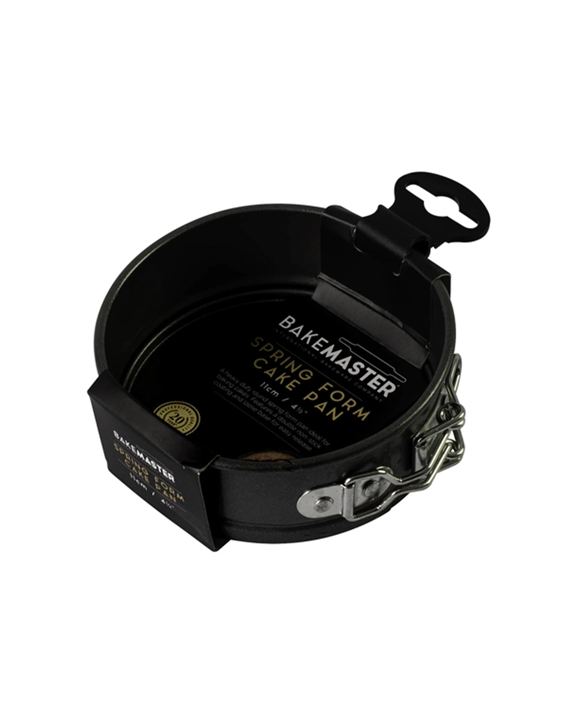 2 Bakemaster Springform Round Cake Pan 15cm Carbon Steel Non-stick Bakeware - Grey, 2 of 3