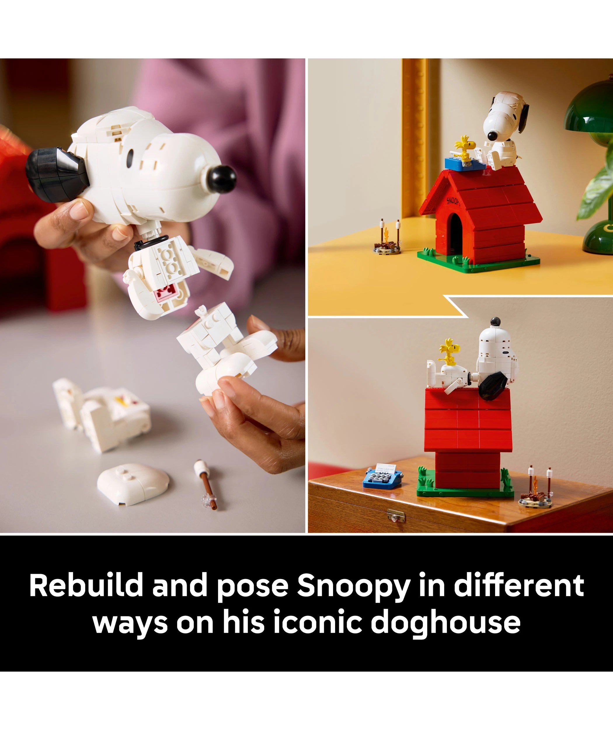 5 LEGO Ideas Peanuts: Snoopy's Doghouse 21368, 5 of 9