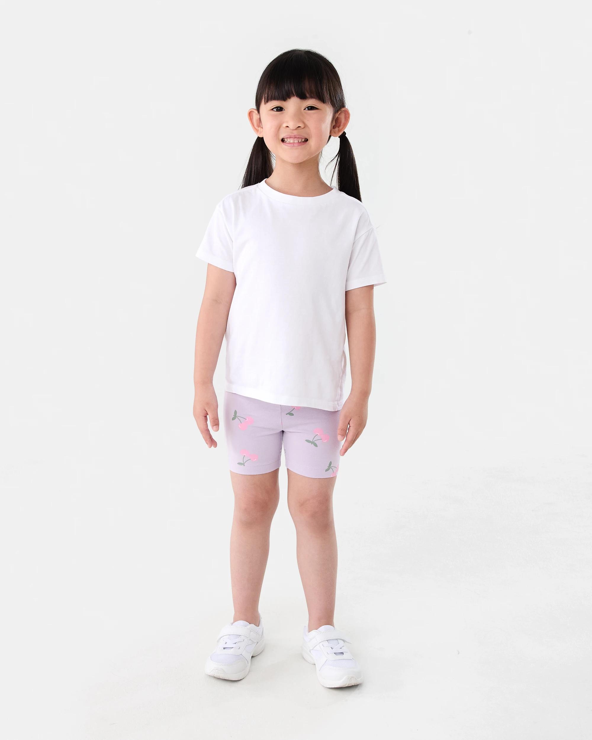 5 Printed Bike Shorts Pur Cherry, 5 of 6