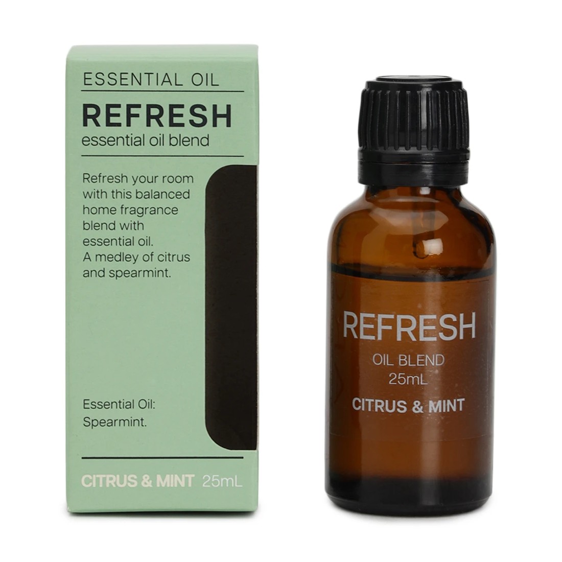 1 Refresh Citrus and Mint Essential Oil Blend 25ml, 1 of 2