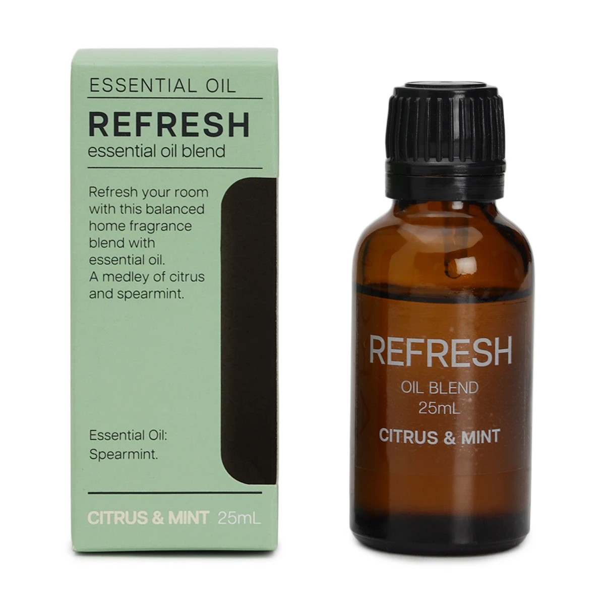 1 Refresh Citrus and Mint Essential Oil Blend 25ml, 1 of 2