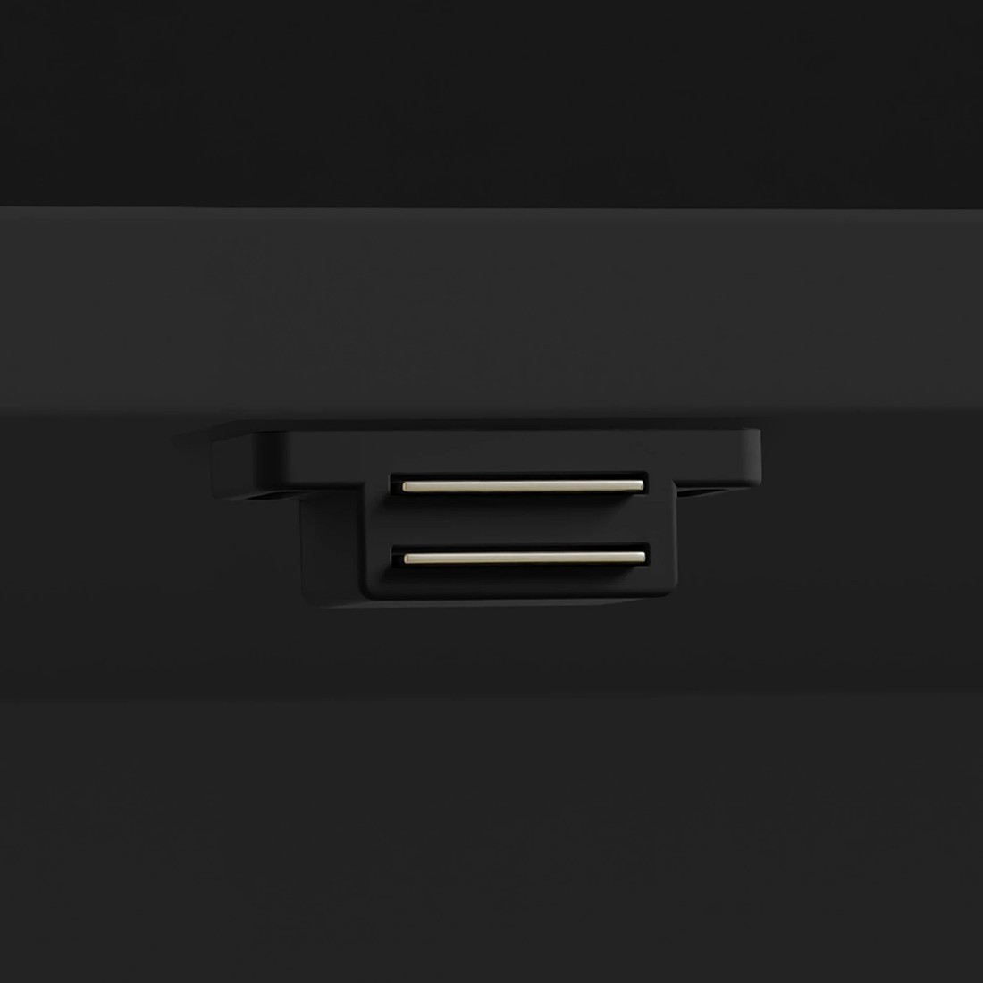 9 Alfordson Bedside Table Storage Cabinet Side End  Nightstand - Black, 9 of 10