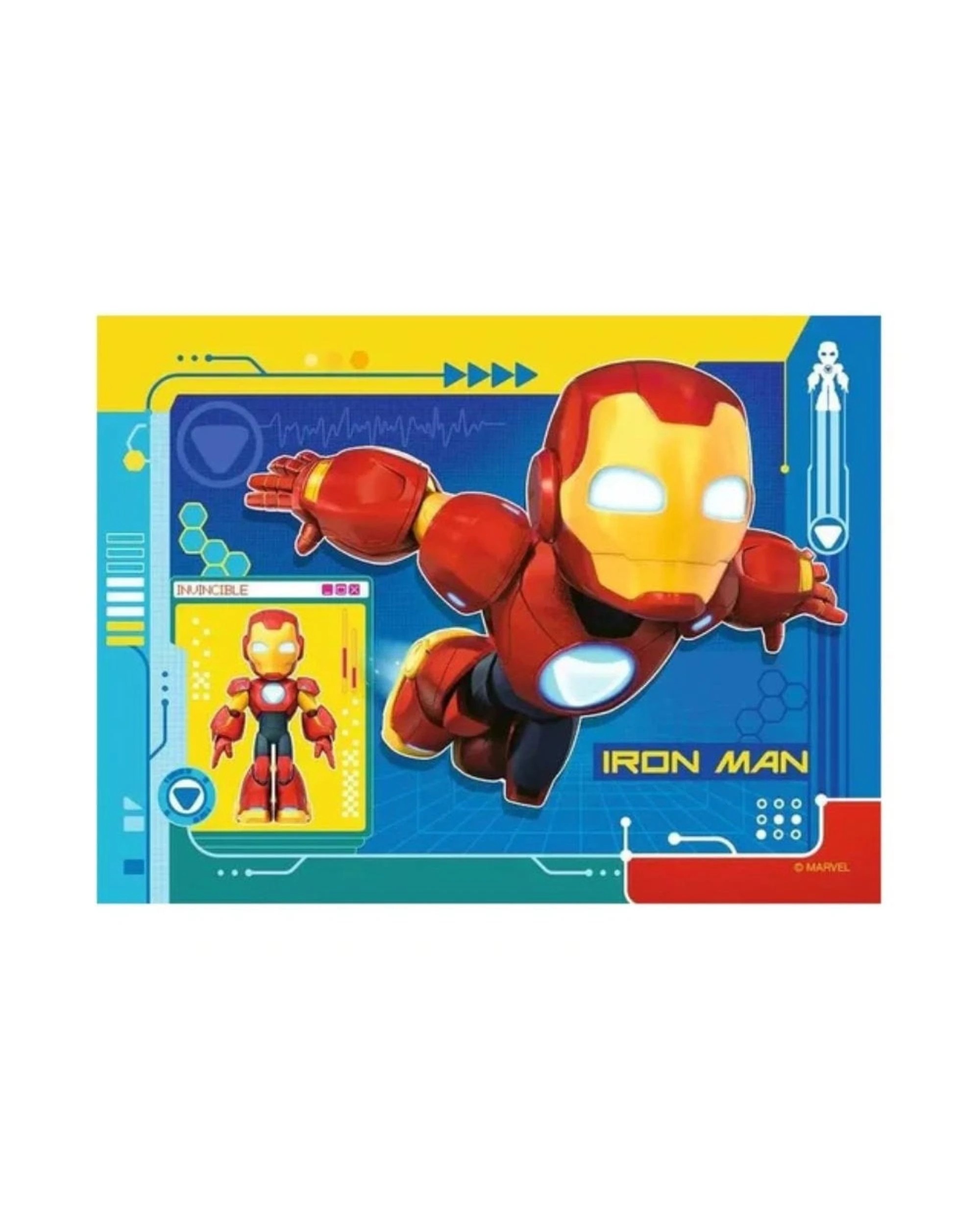 2 Ravensburger Marvel Iron Man and His Awesome Friends 4 in a Box 12, 16, 20 and 24 Piece Puzzles, 2 of 5