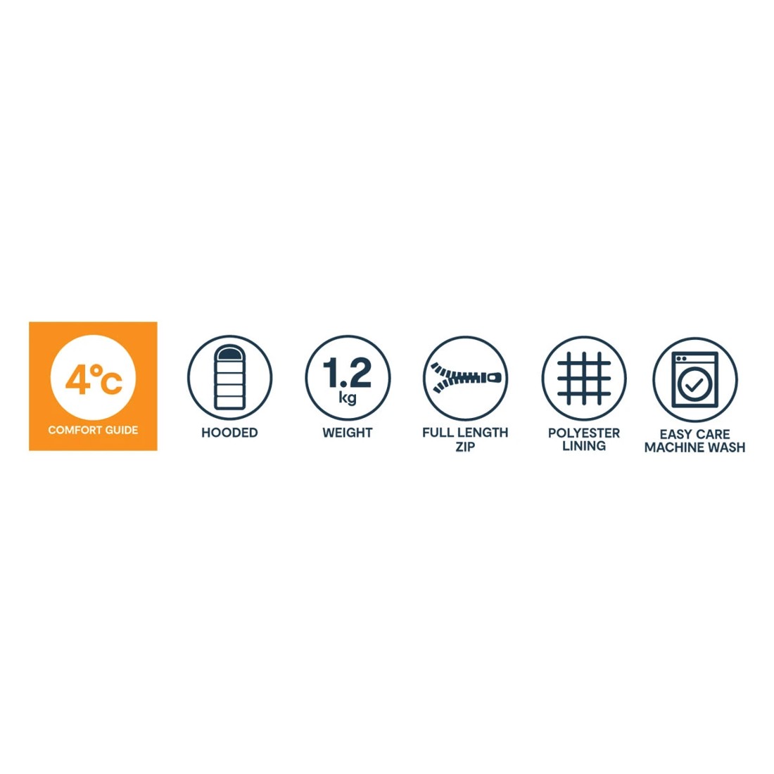 7 Altitude Hooded Sleeping Bag, 7 of 8