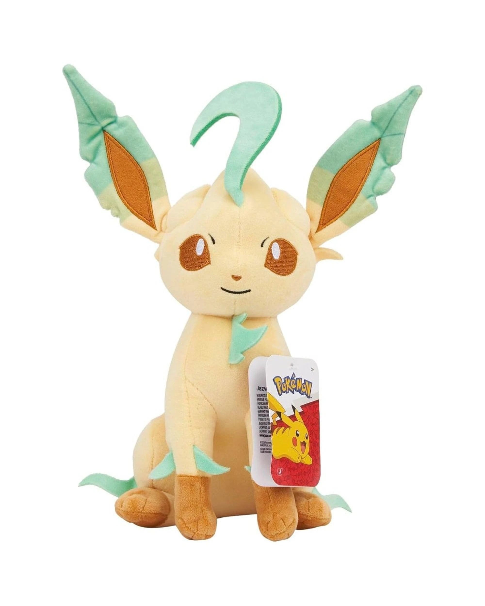 4 Pokemon Leafeon 8 inch Plush, 4 of 4