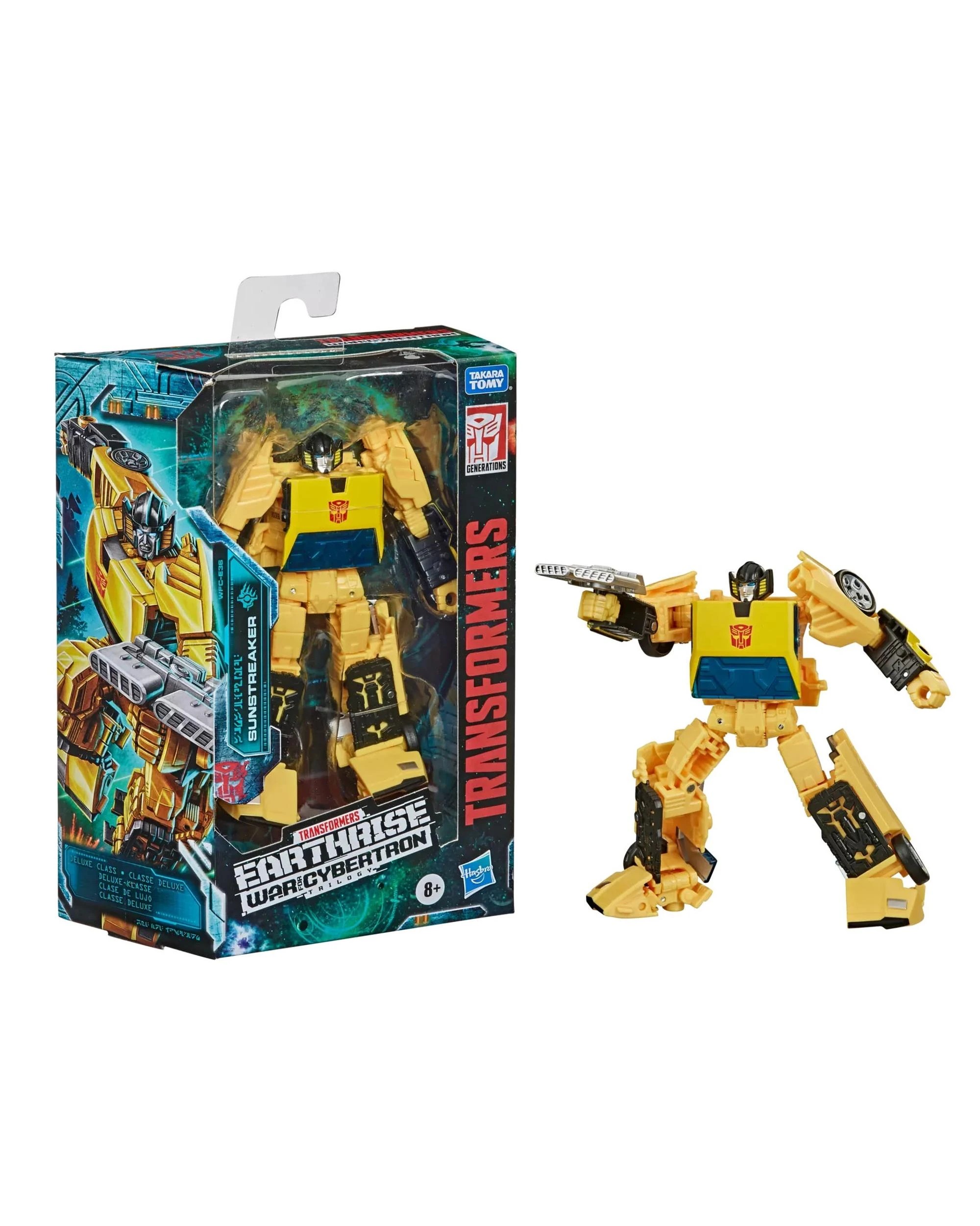 1 Transformers Generations War for Cybertron: Earthrise Deluxe Class WFC-E36 Sunstreaker, 1 of 7