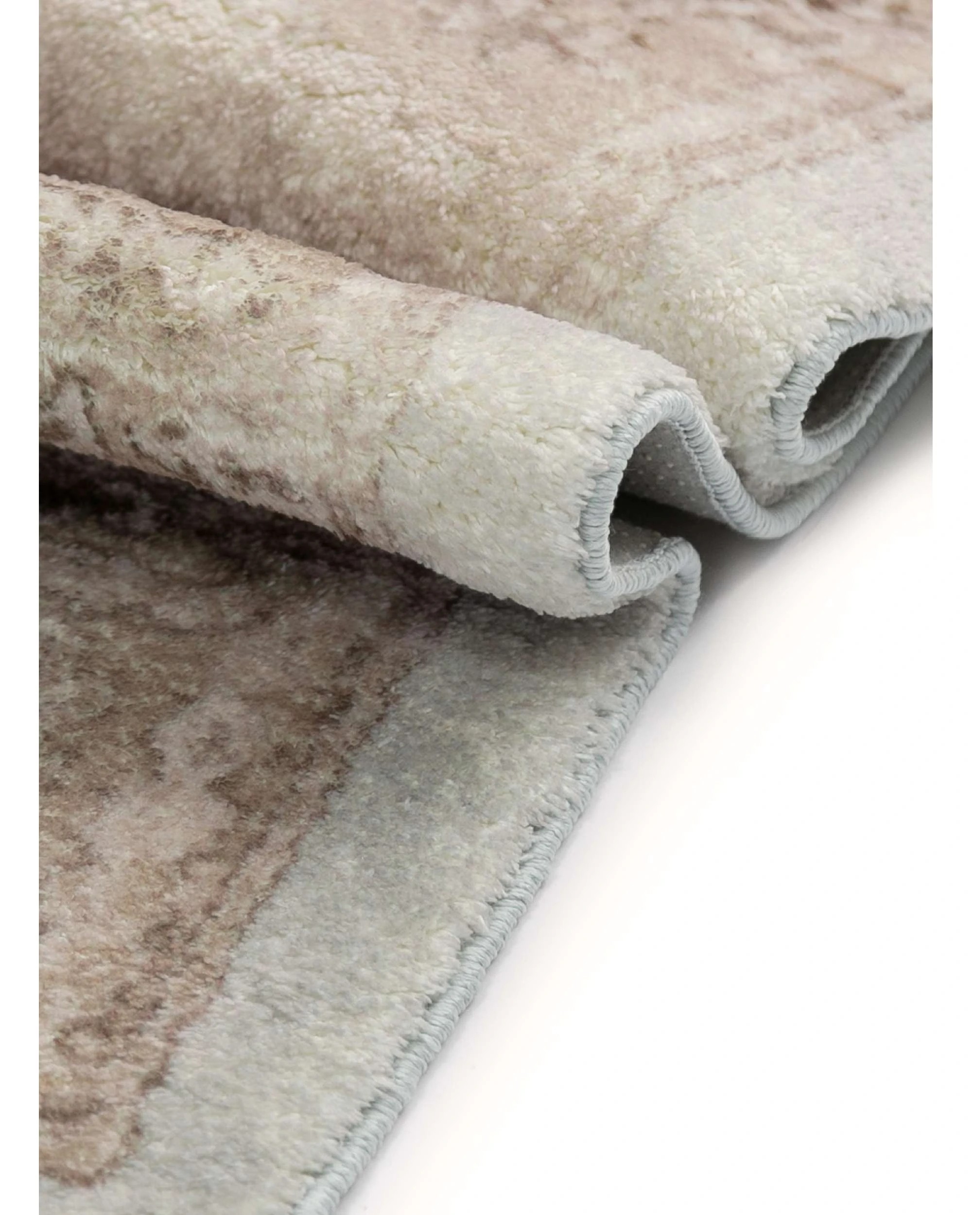 6 Loopsie Hani Medallion Washable Rug-290cm x 200cm - Grey, 6 of 7