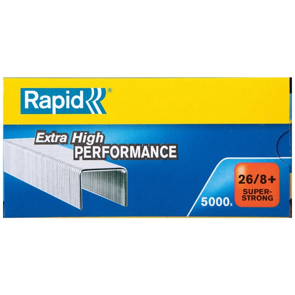 2 Rapid 26/8+ Staples 5000 Pack, 2 of 2
