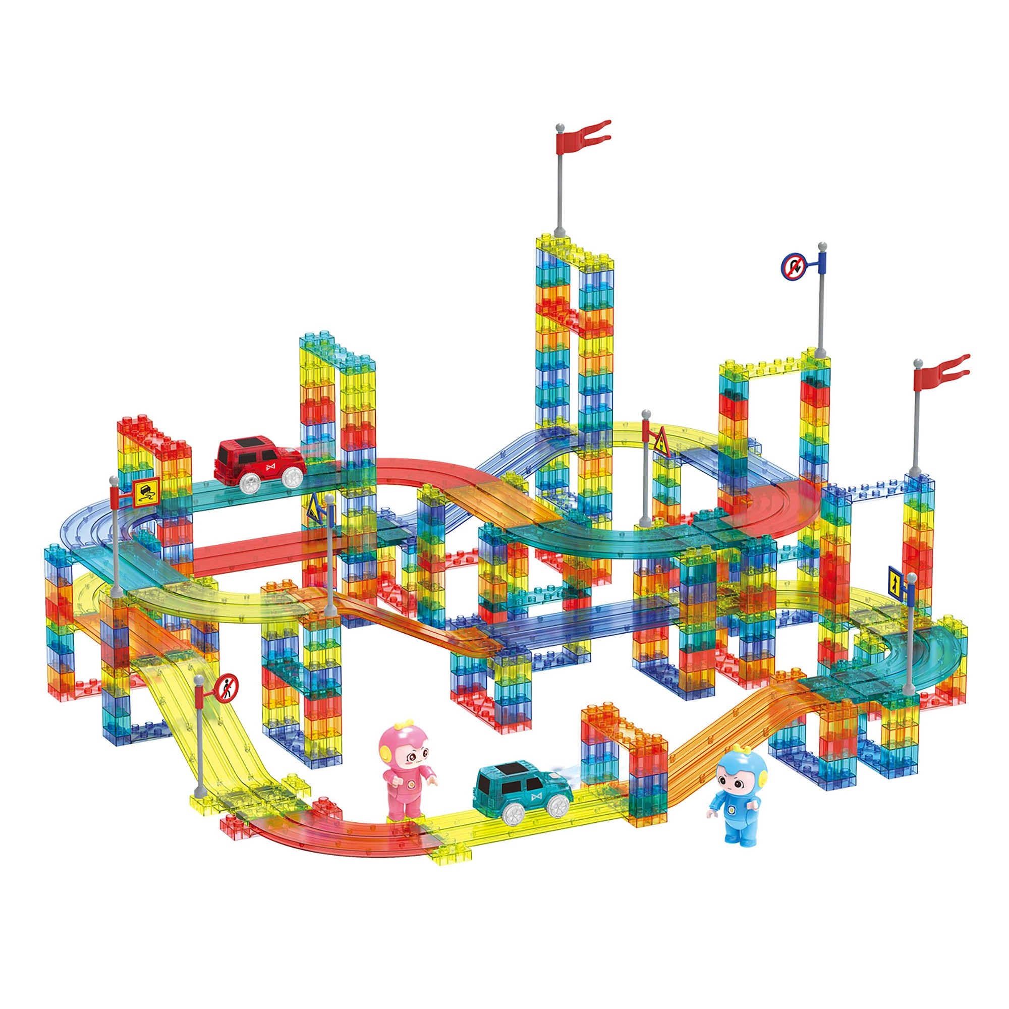 2 Traderight Kids 348pcs Magnetic Tiles Blocks, 2 of 7