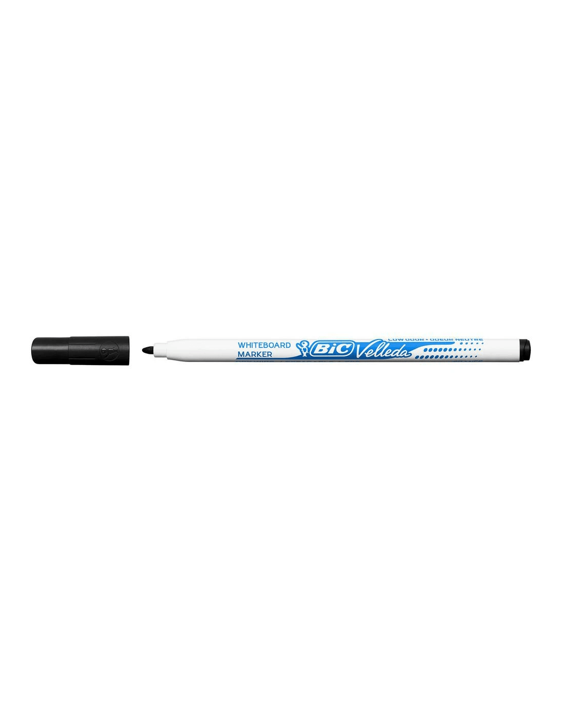 BIC Velleda 1721 Whiteboard Marker Pen - Fine Bullet Tip - Black - Pack Of 72 | CP00053879 | Findel International
