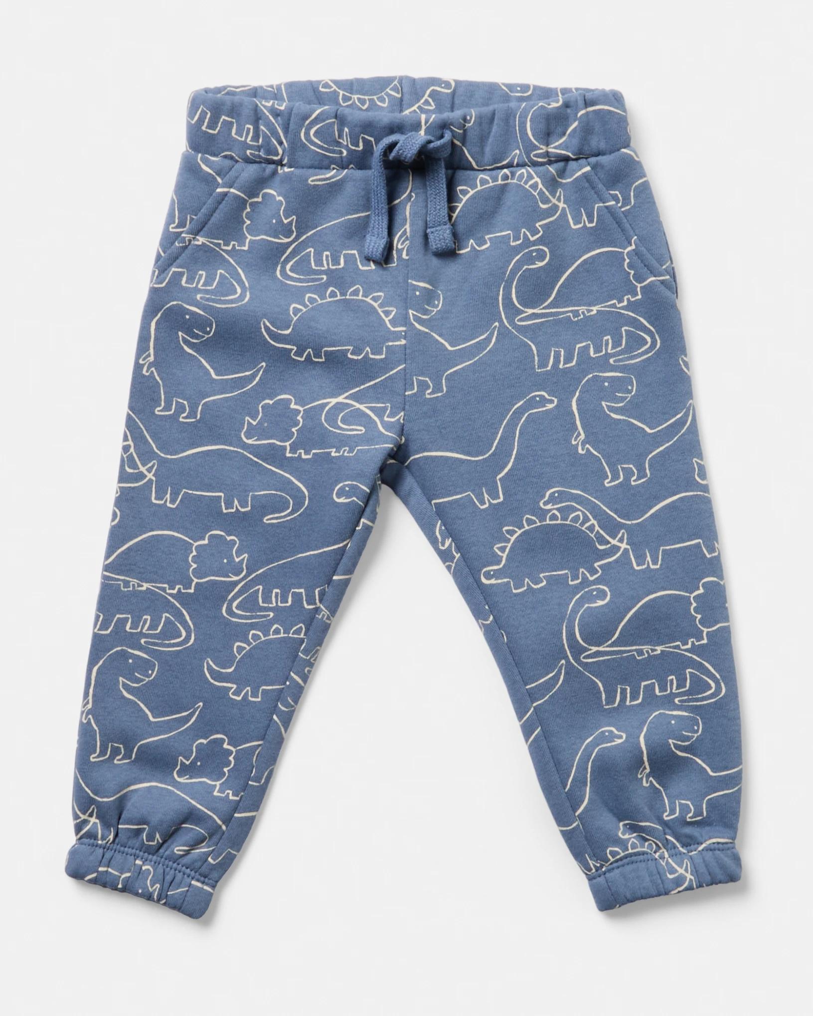 1 Relaxed Trackpants Blu Dino, 1 of 3