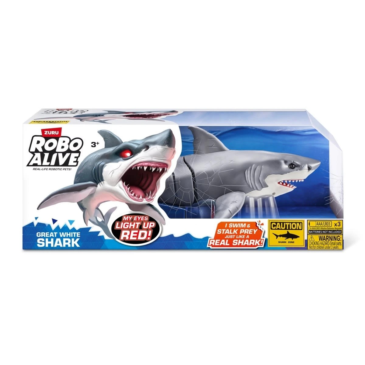 1 Zuru Robo Alive: Great White Shark, 1 of 10