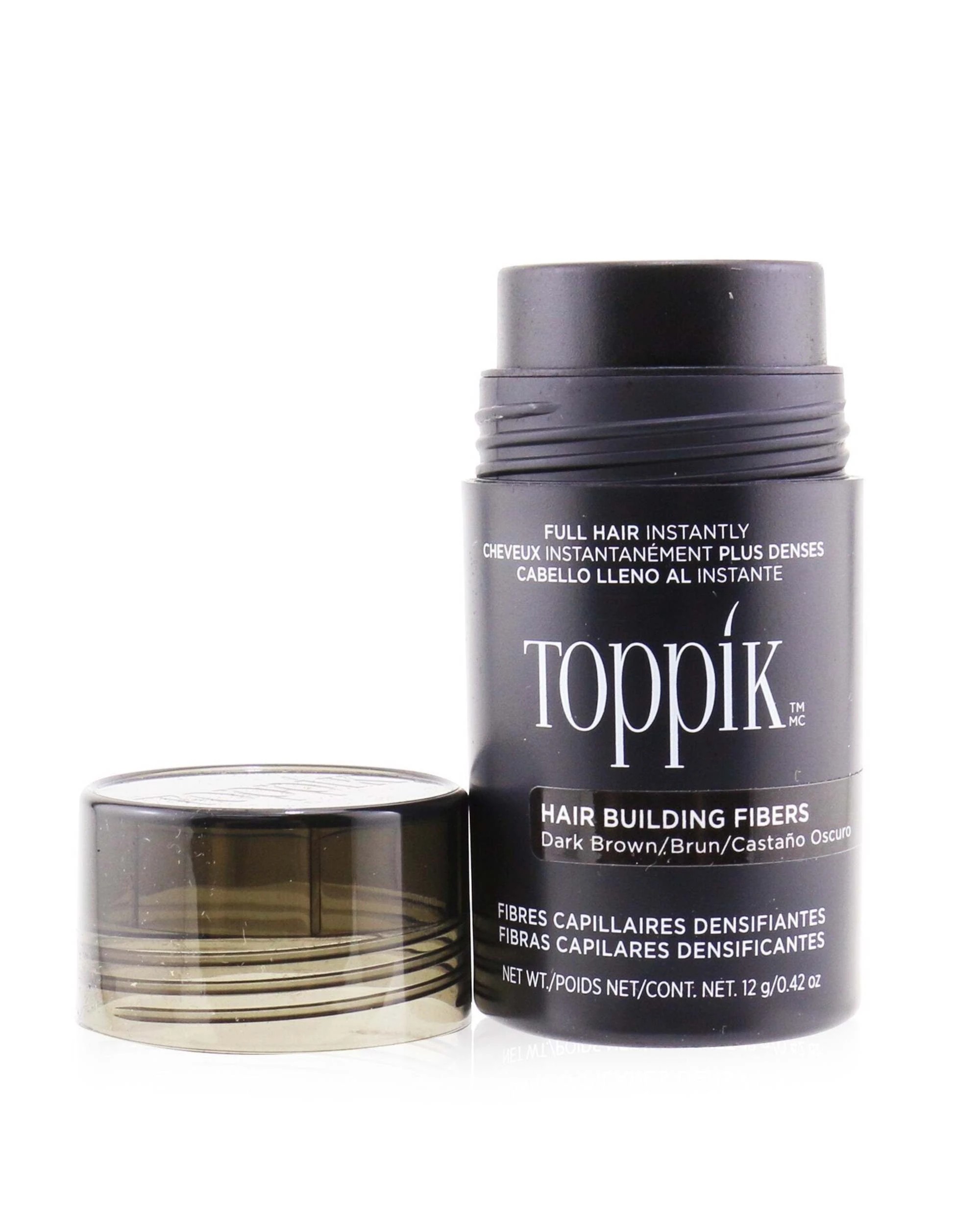 3 Toppik Hair Building Fibers - # Dark Brown  55g/1.94oz, 3 of 4