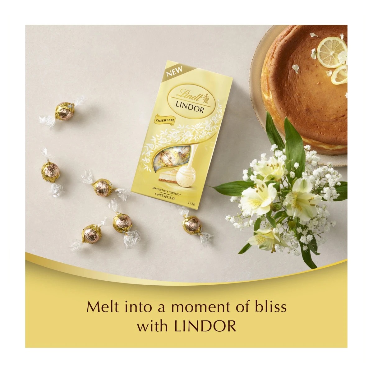 9 Lindt LINDOR Cheesecake Bag 123g, 9 of 9