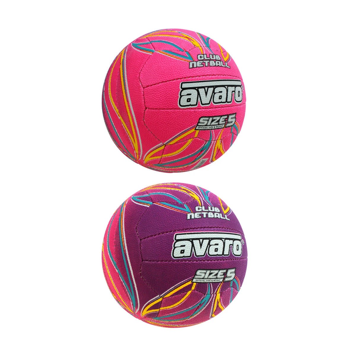 1 Avaro Club Netball - Size 5, Assorted, 1 of 1