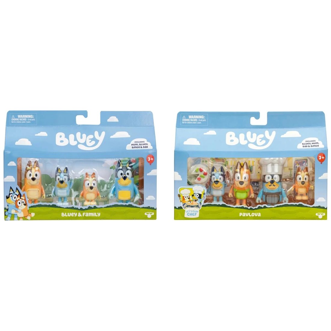 1 4 Pack Bluey S11 Figures - Assorted, 1 of 8