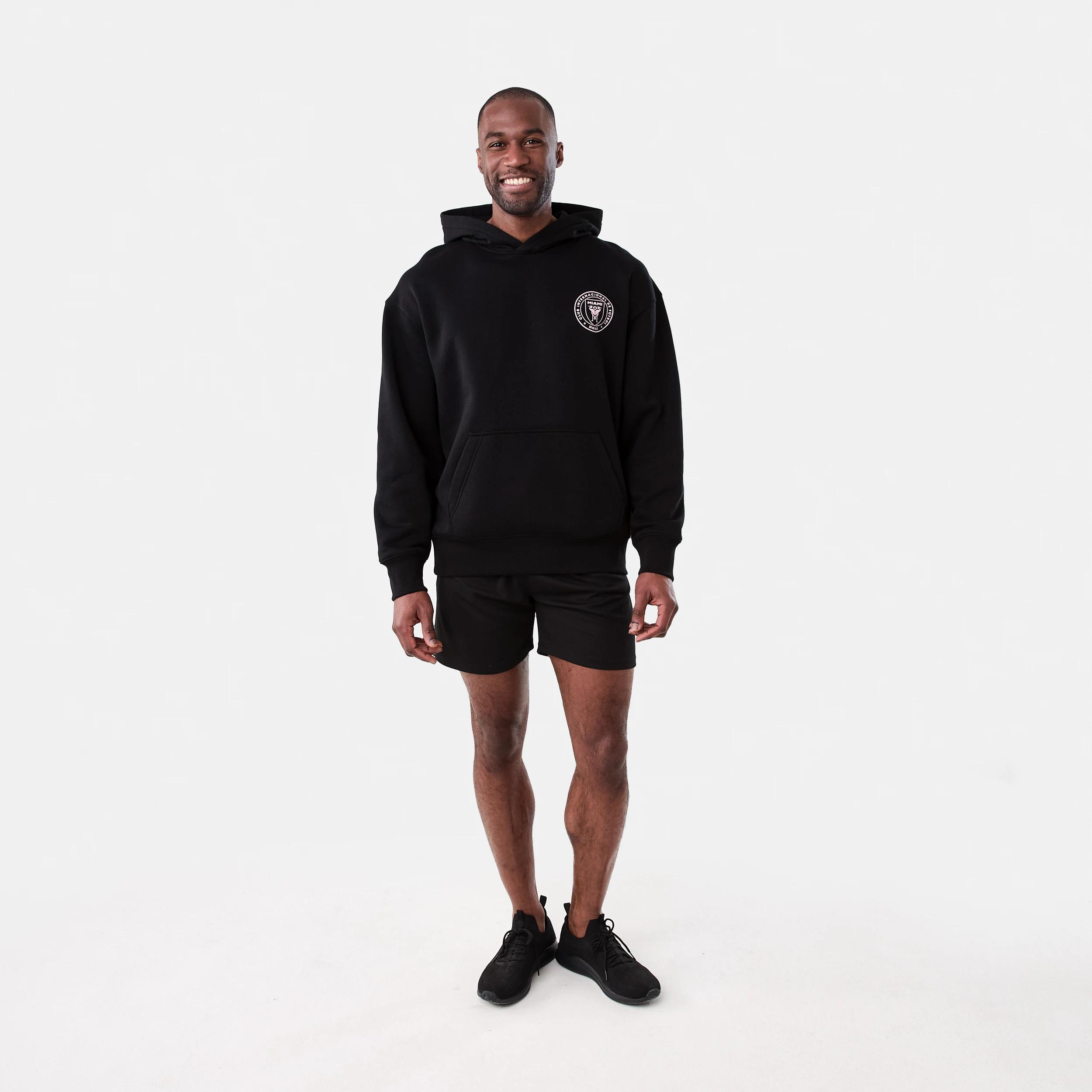 7 Official Inter Miami Adult Hoodie INTER MIAMI BLACK, 7 of 7