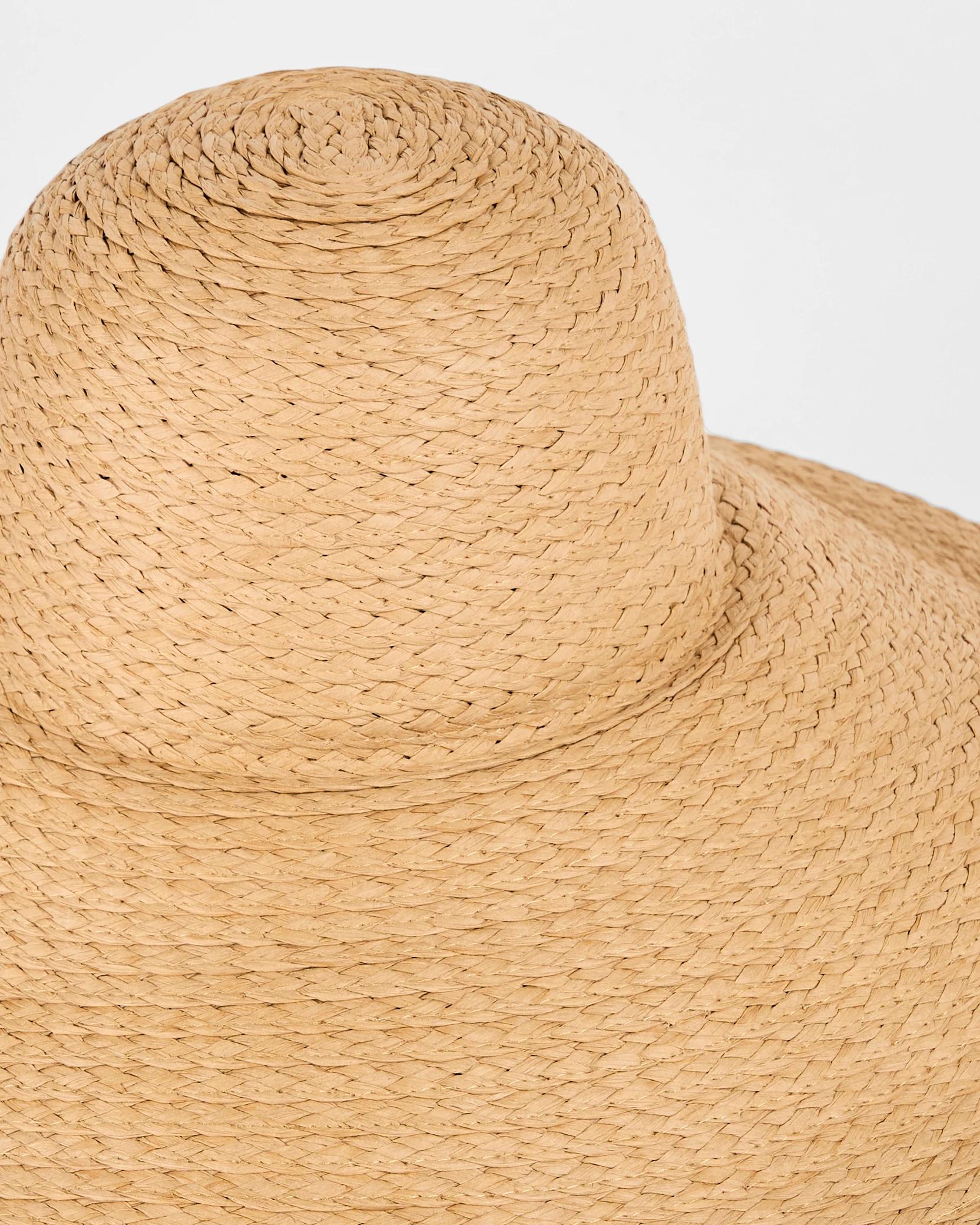 2 Target Paper Straw Wide Brim Hat NATURAL, 2 of 2