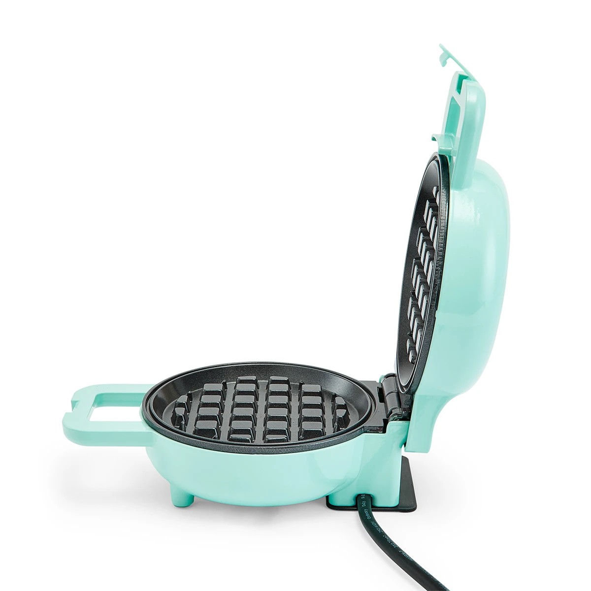 6 Mini Waffle Maker - Green, 6 of 10