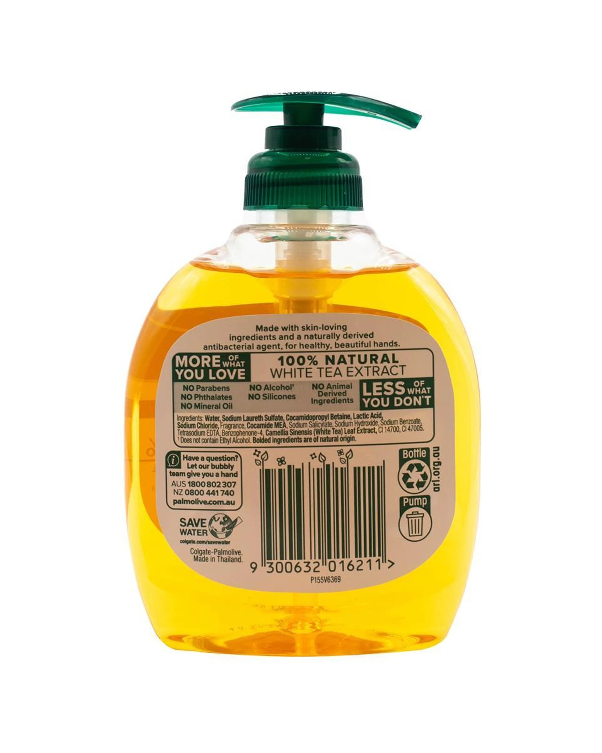 3 Palmolive 6PK Liquid Hand Wash Pump 250ml Antibacterial - Yellow, 3 of 3