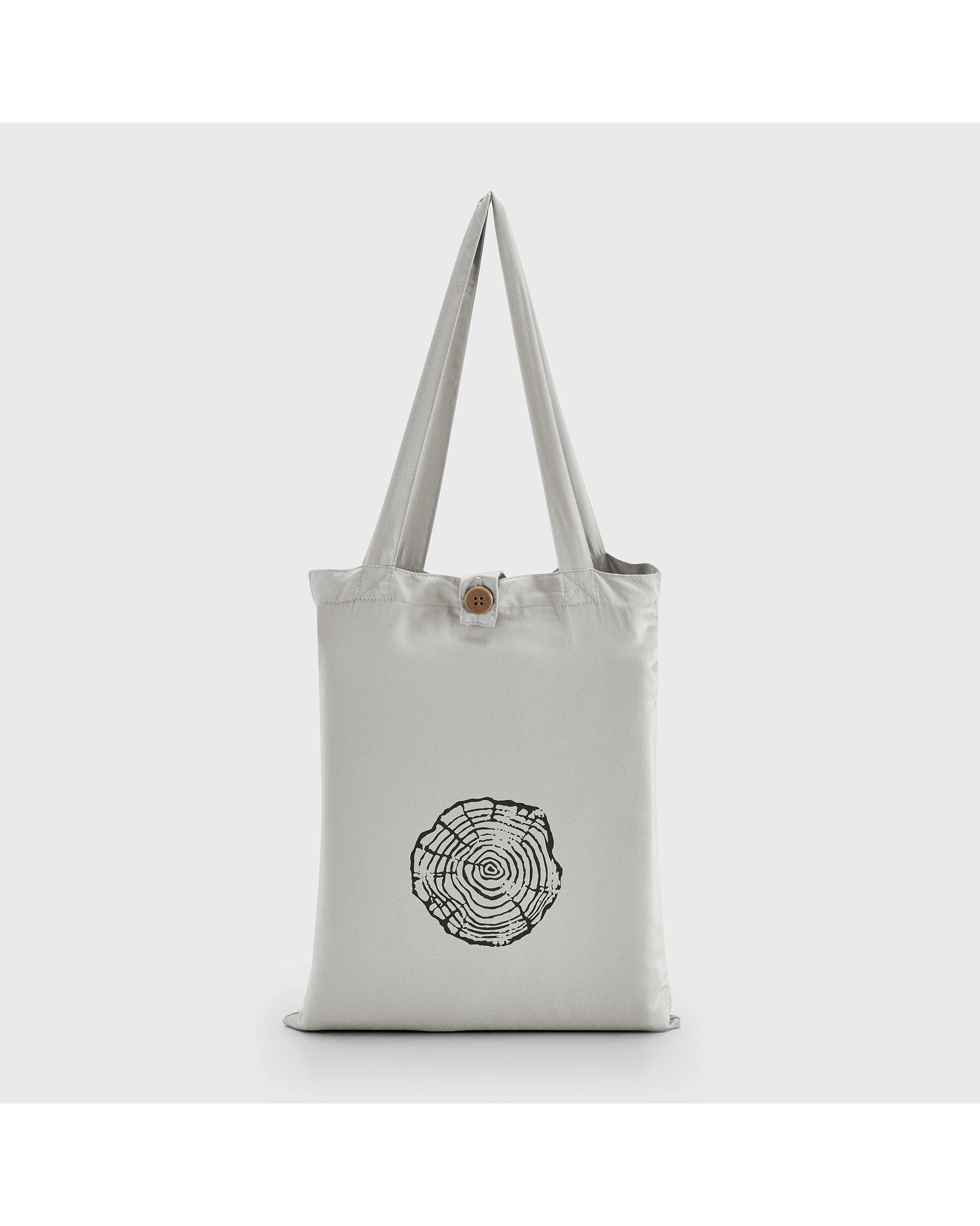 7 Natural Home 400TC 100% Bamboo Sateen Tailored Quilt Cover Set - Single Bed - Dove Grey, 7 of 7