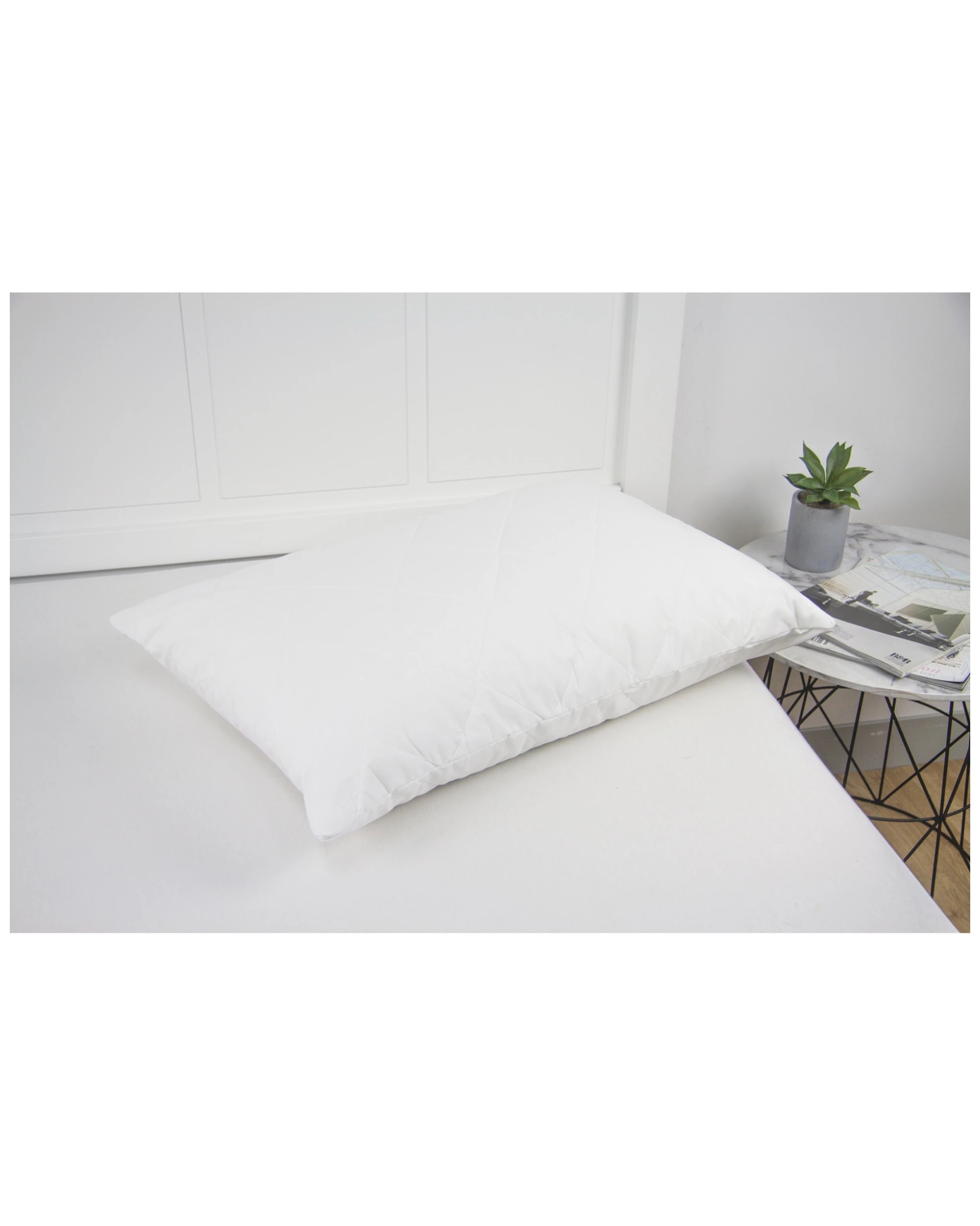 1 ARDOR Pillow Protector 48 x 73cm 100 Percent Cotton Pillow Cover Washable, 1 of 3