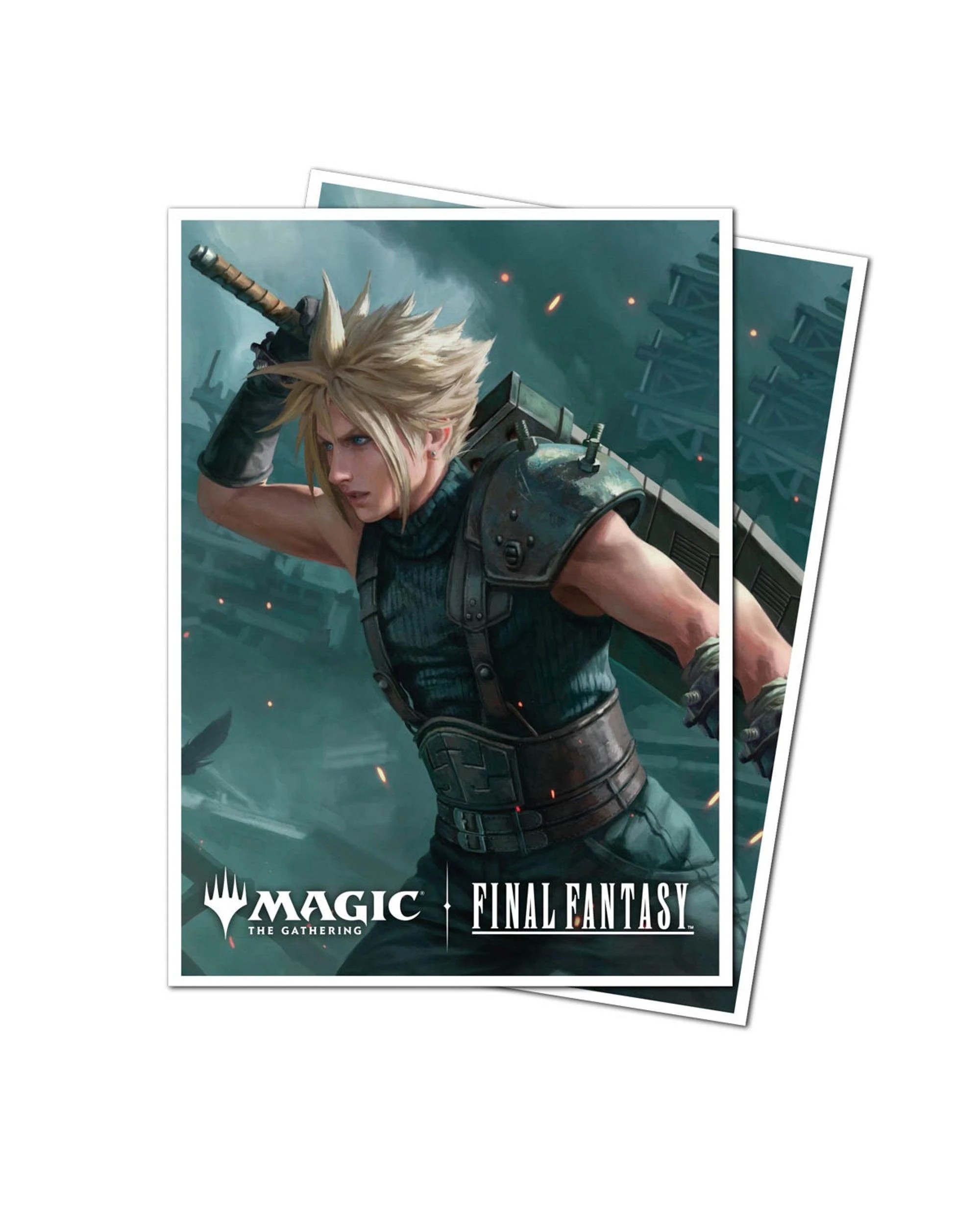 1 Ultra Pro Magic the Gathering Final Fantasy Cloud, Planet's Champion Apex Deck Protector Sleeves - 105 Pack, 1 of 5