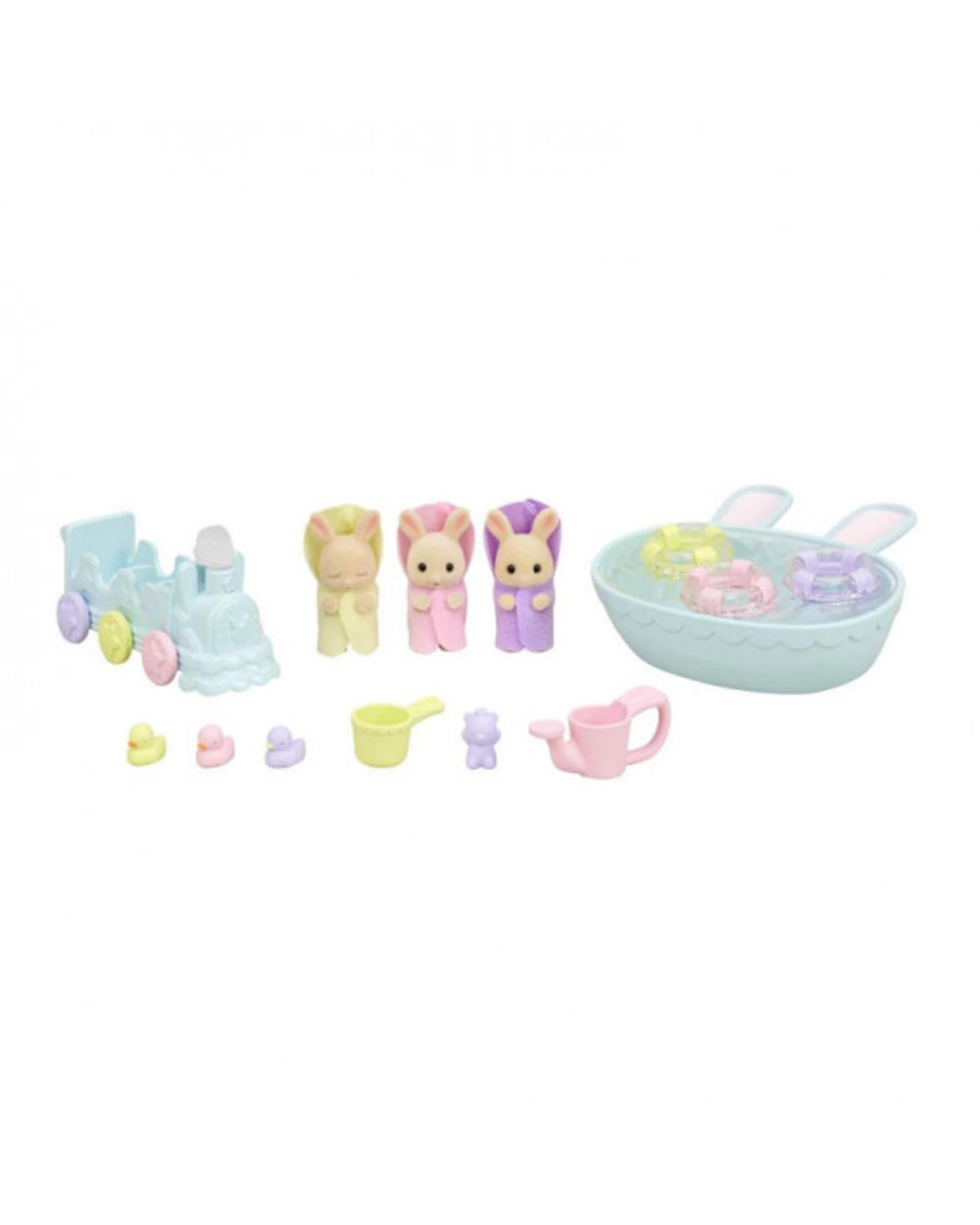 2 Sylvanian Families Triplets Baby Bathtime Set, 2 of 5