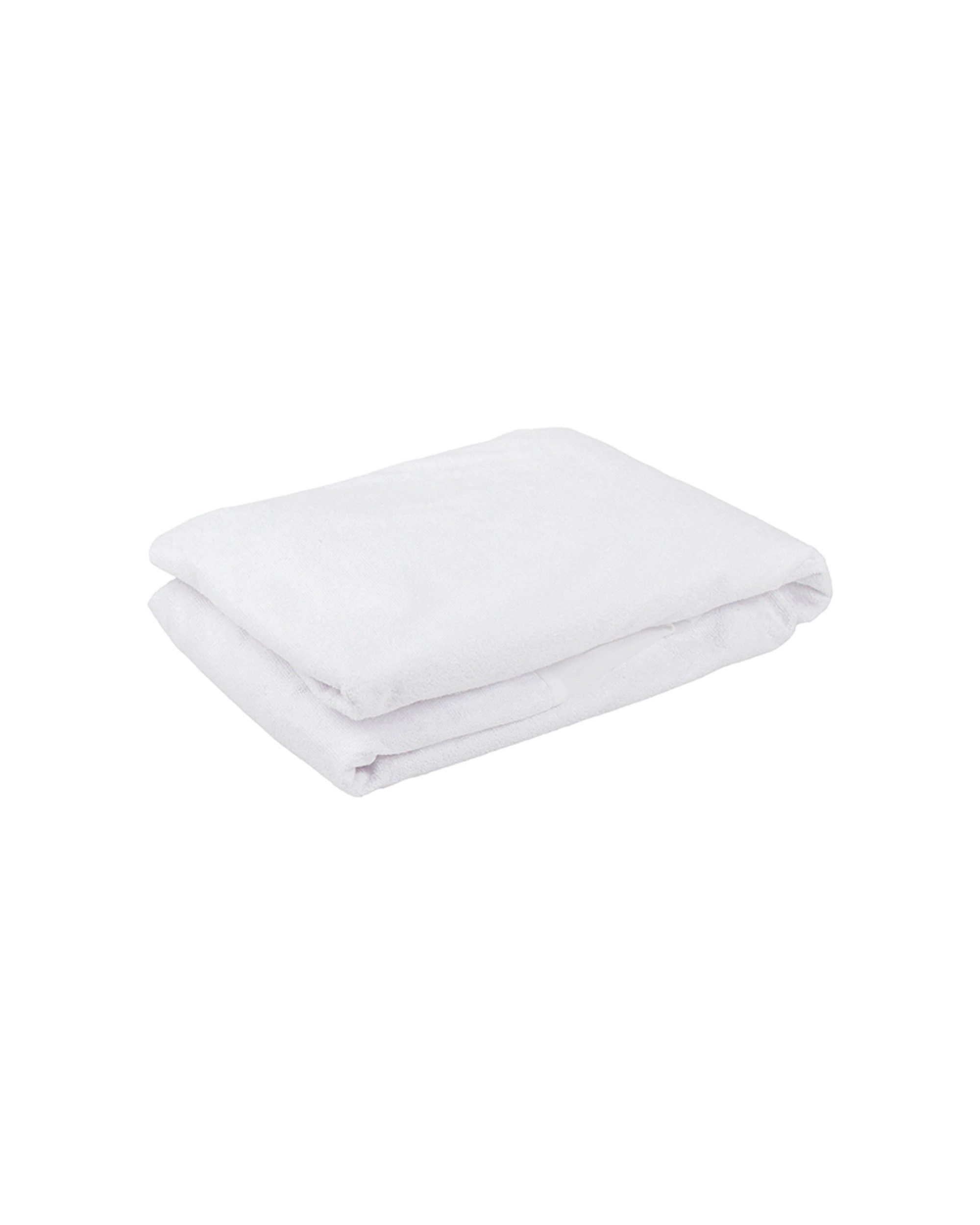 1 Bambury Eco-Guard Mattress Protector Soft Bonded Home - Double Bed - White, 1 of 2