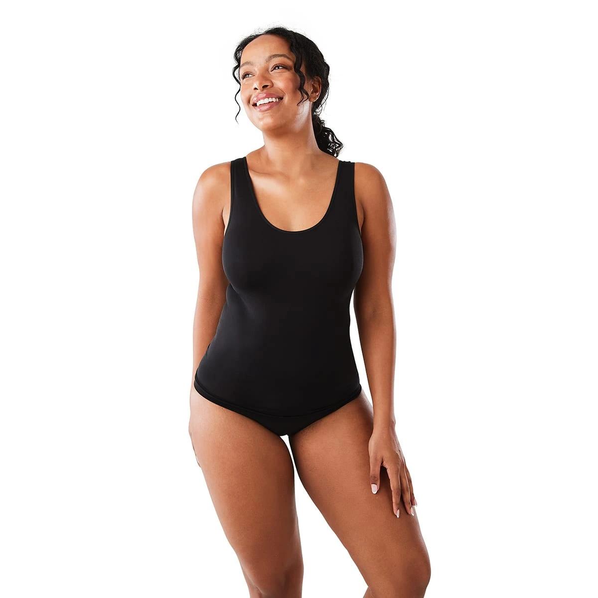 2 Seamfree Tank BLACK, 2 of 6