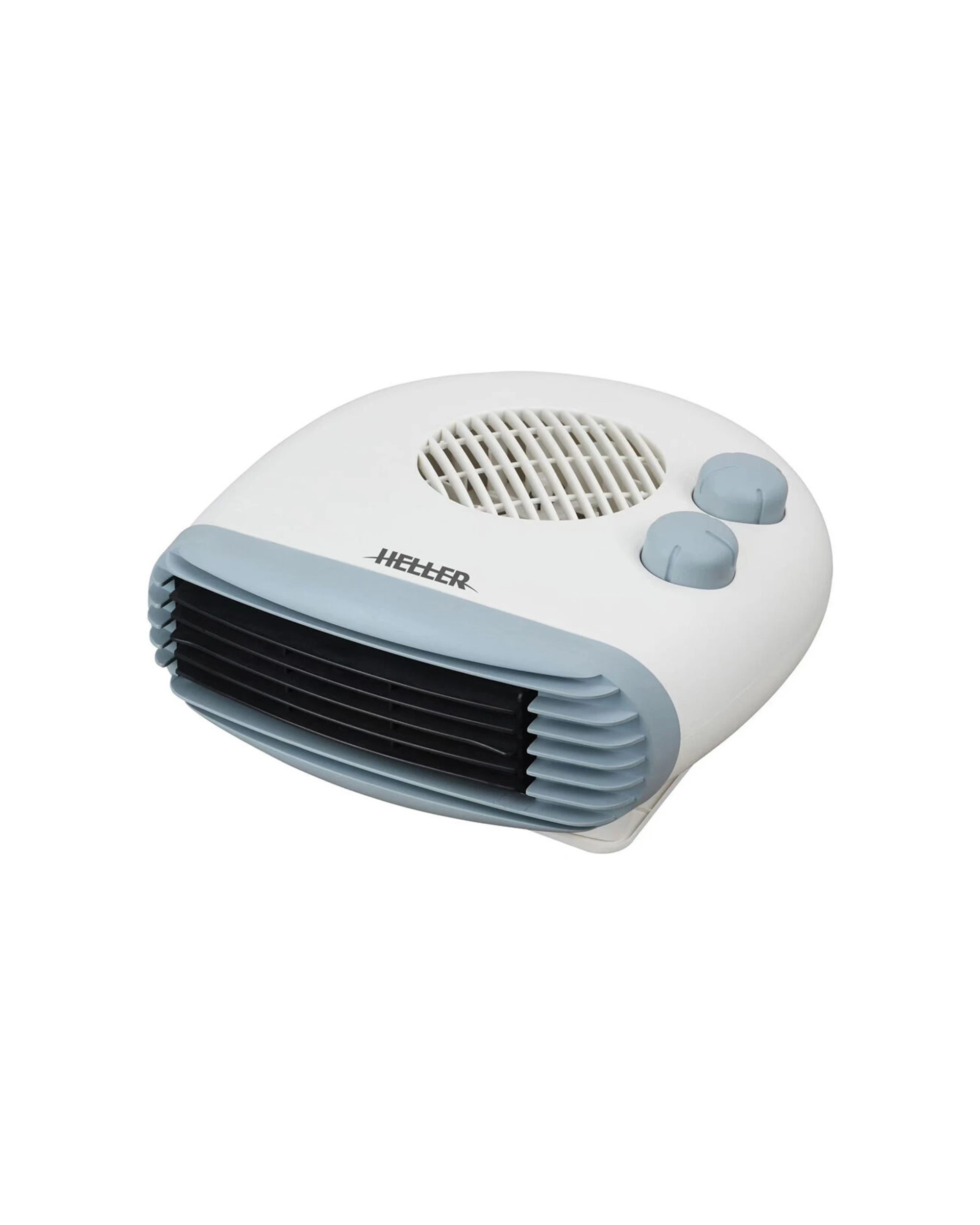 1 HELLER 2000W Low Profile Fan Heater - Room Heater - Safety Heater - Compact
 - white, 1 of 3