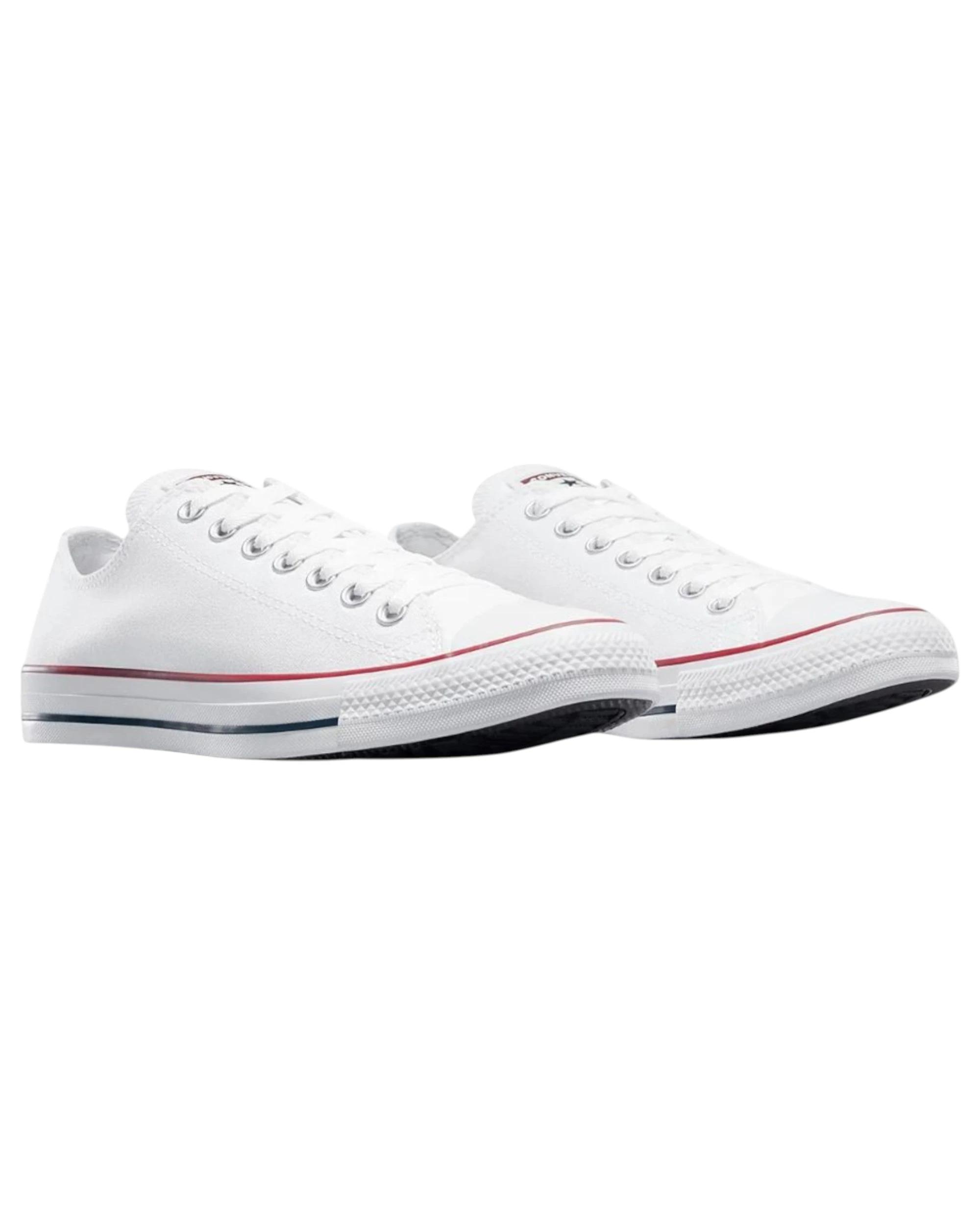 4 Converse Unisex Chuck Taylor All Star Classic Low Top Canvas Shoes OPTICAL WHITE, 4 of 10