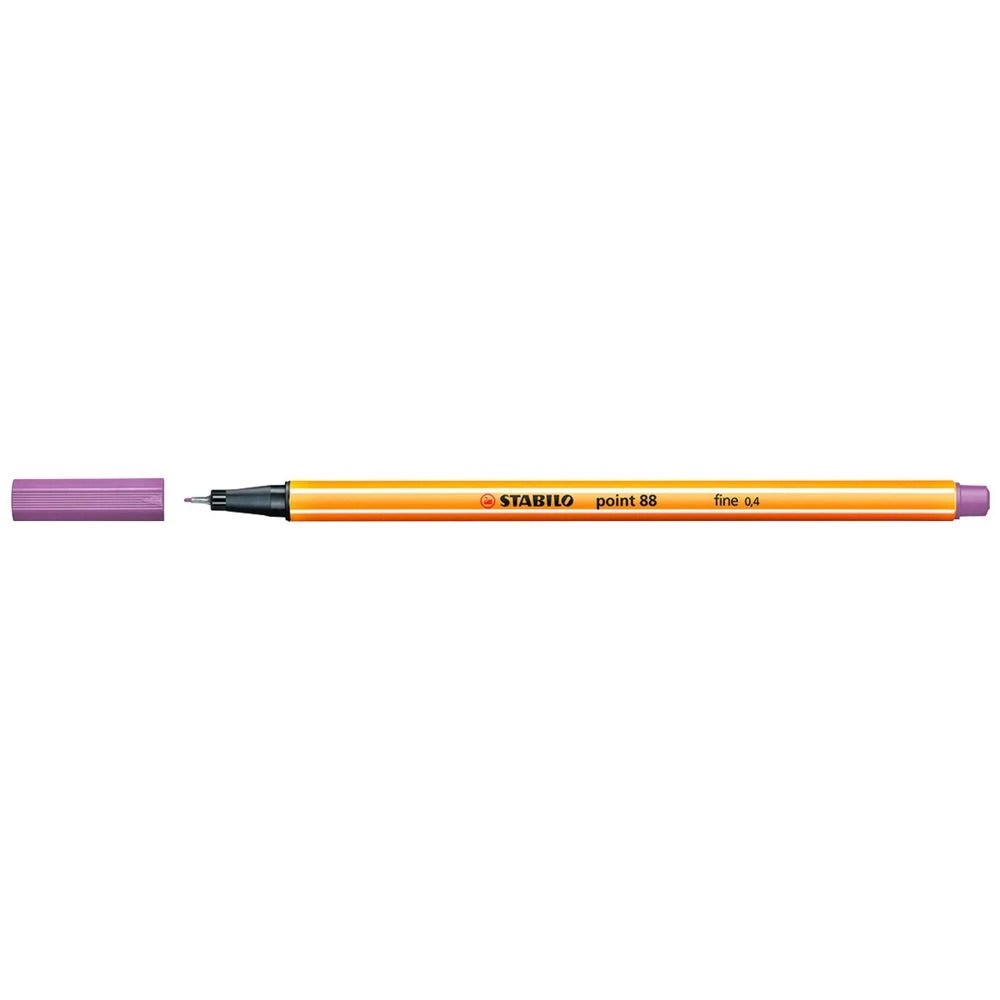 1 Stabilo Point 88 Fineliner 0.4mm Light Lilac, 1 of 2