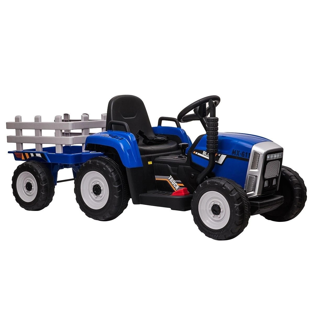 1 AUSWAY Kids Farm Tractor Electric Ride On Toys, 1 of 7