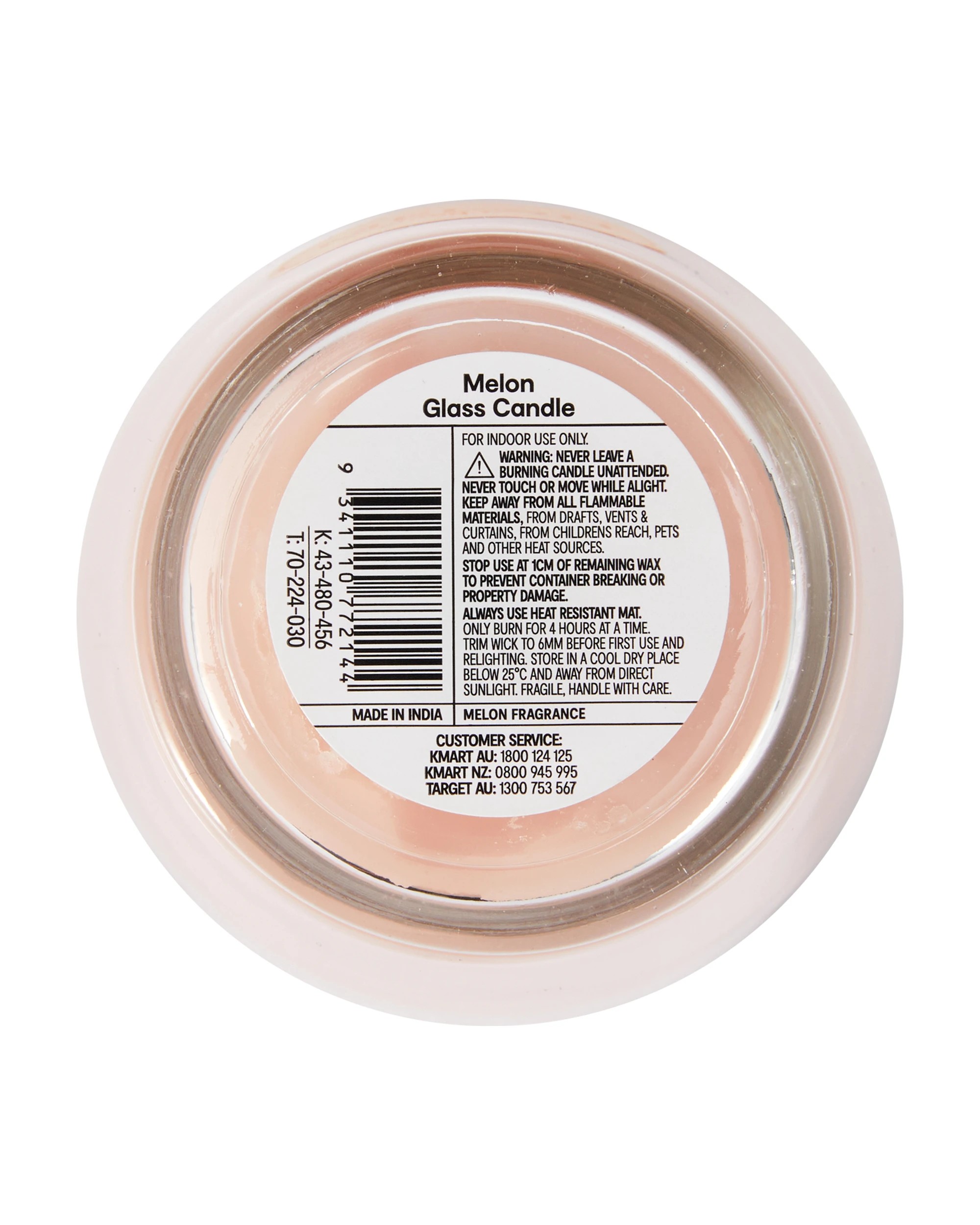 5 Melon Glass Candle, 5 of 5