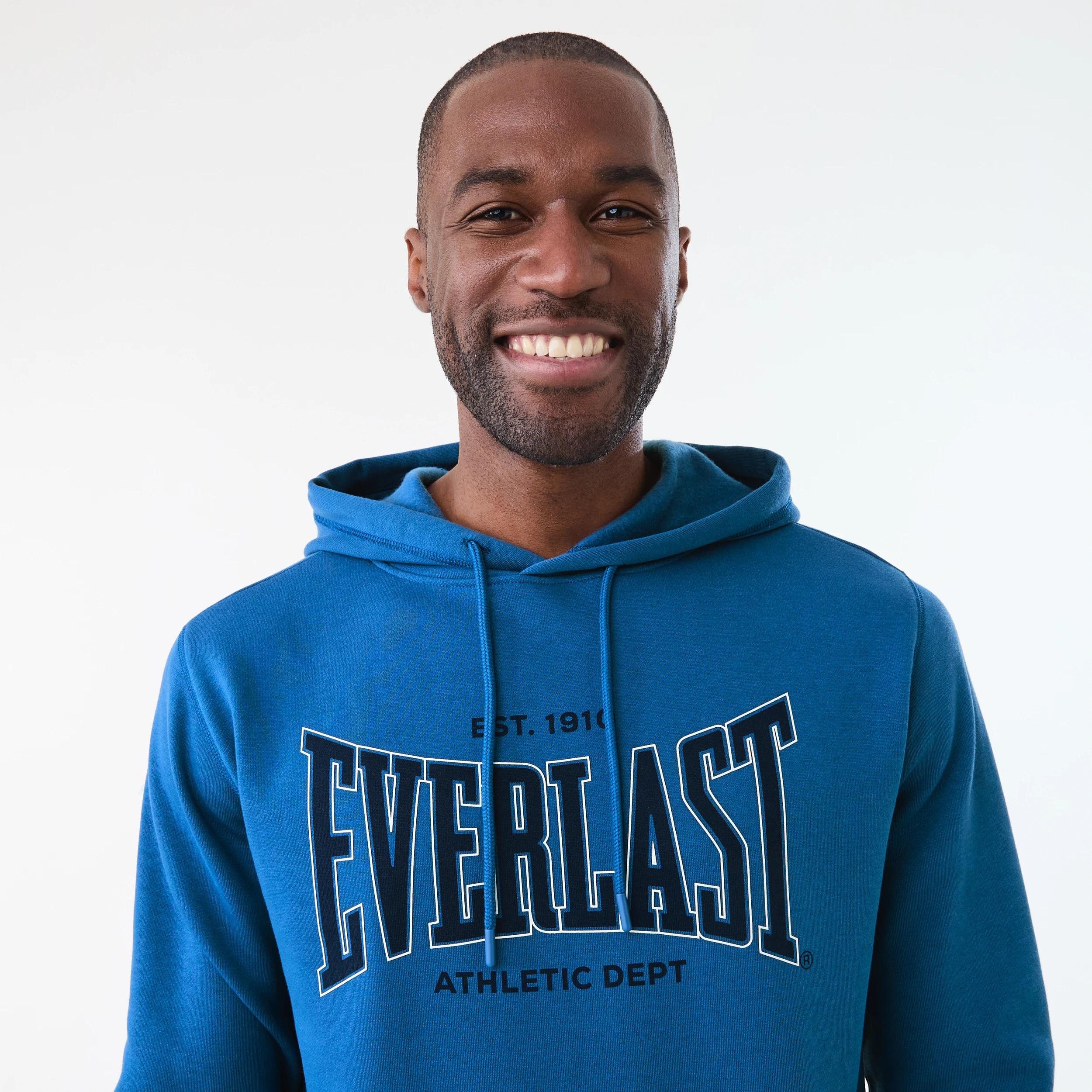 4 Everlast Mens Classic Sport Hoodie EVERLAST FEDERAL BLUE, 4 of 7