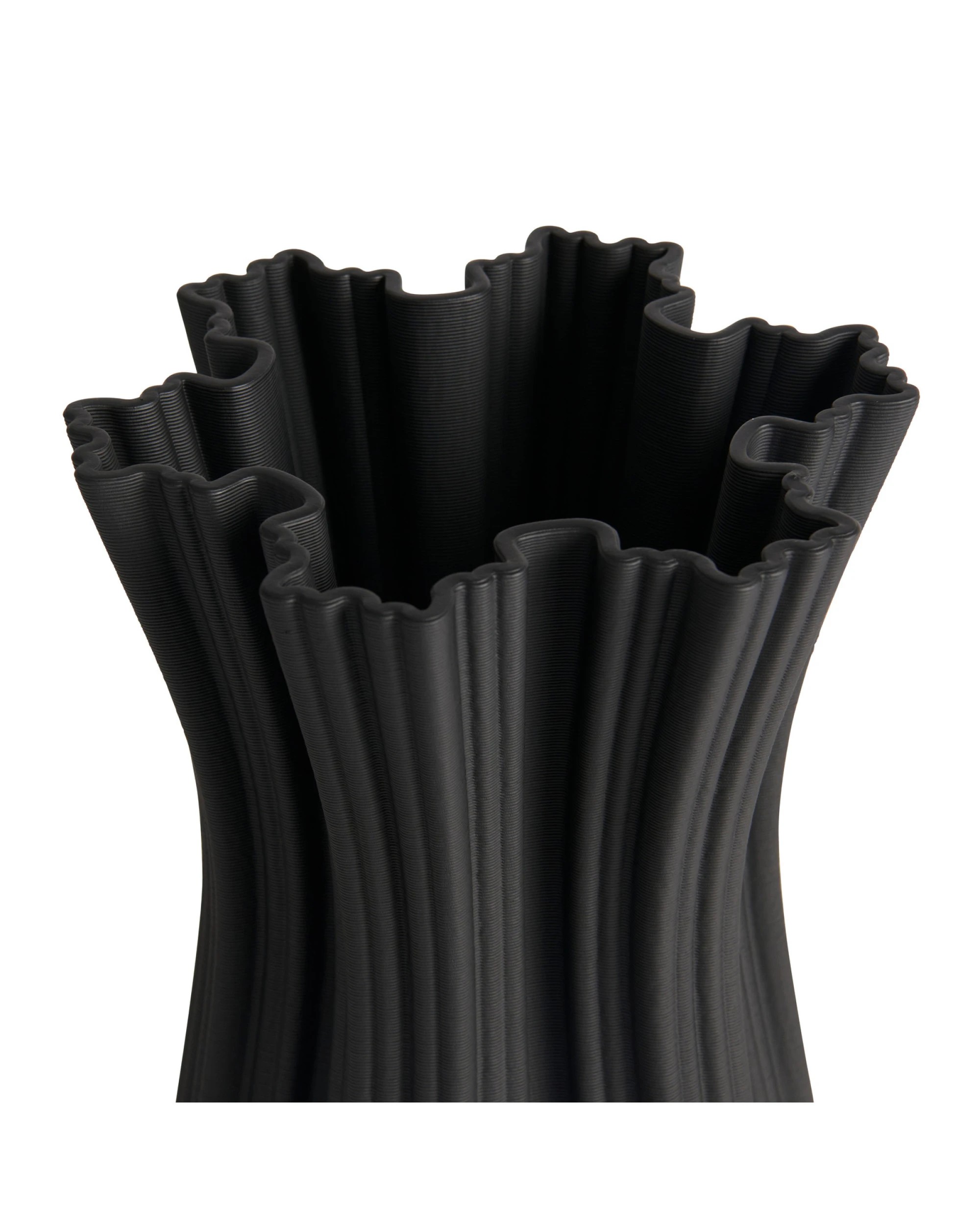 2 One Six Eight London Gemma Vase - 36cm - Black, 2 of 2