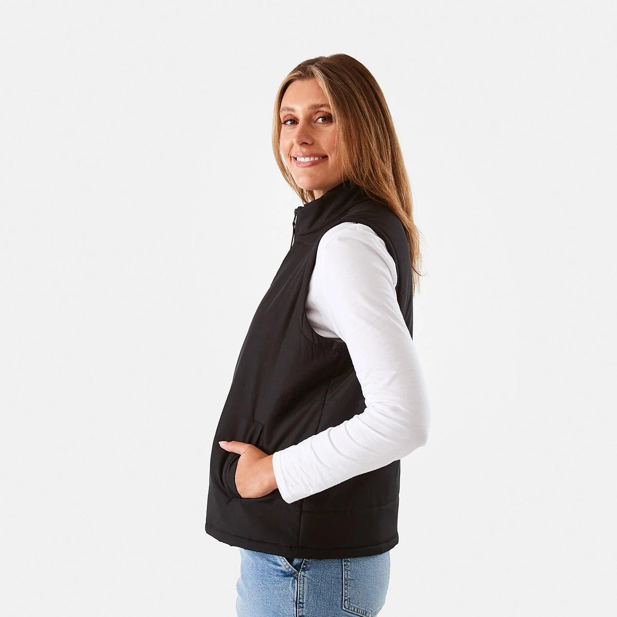 3 Puffer Gilet Black, 3 of 7