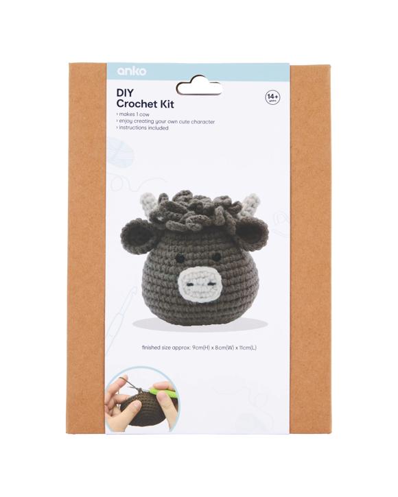 DIY Crochet Kit - Cow
