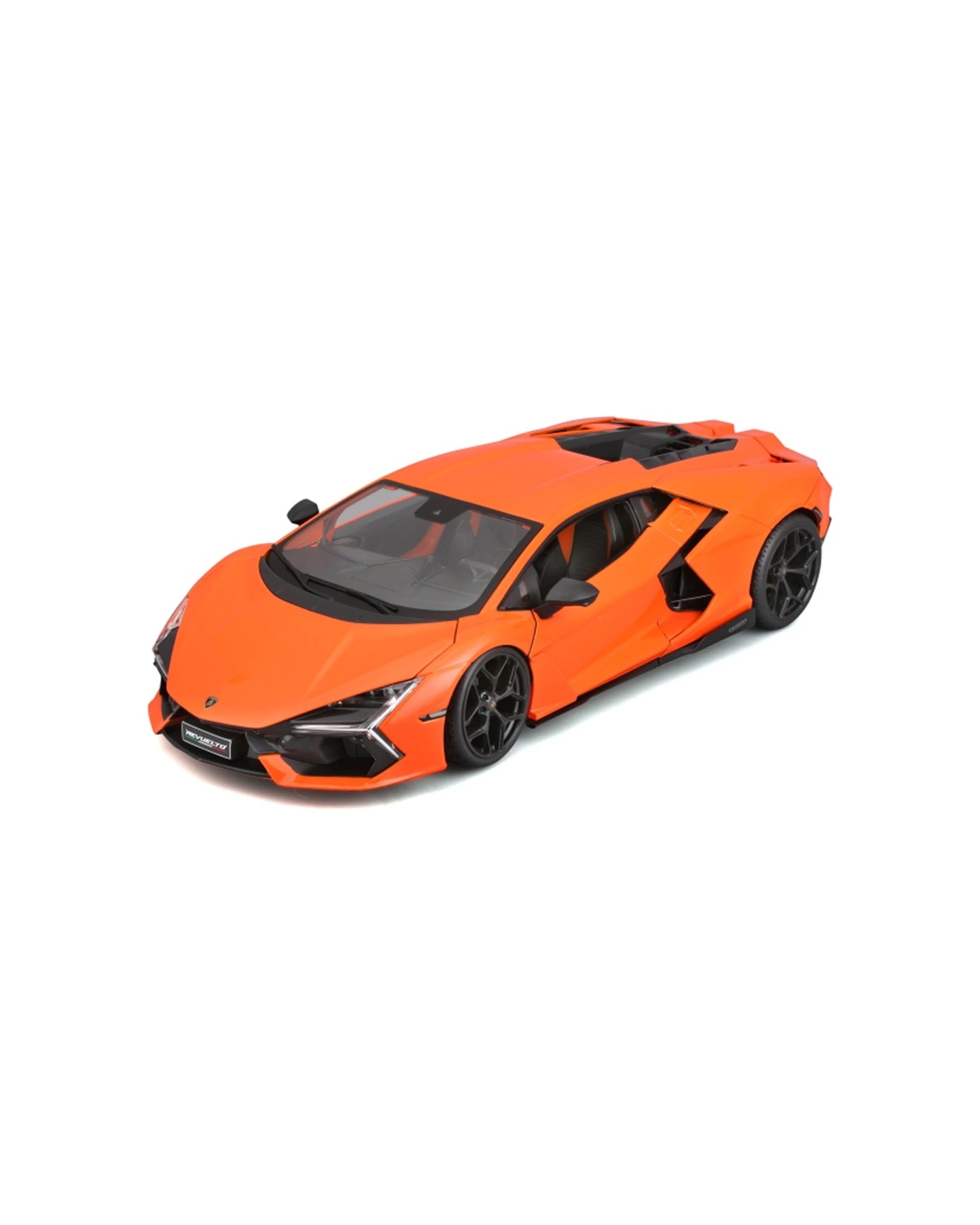 3 Maisto 2023 Lamborghini Revuelto HPEV Hybrid Model Car Replica Toy - Orange, 3 of 7