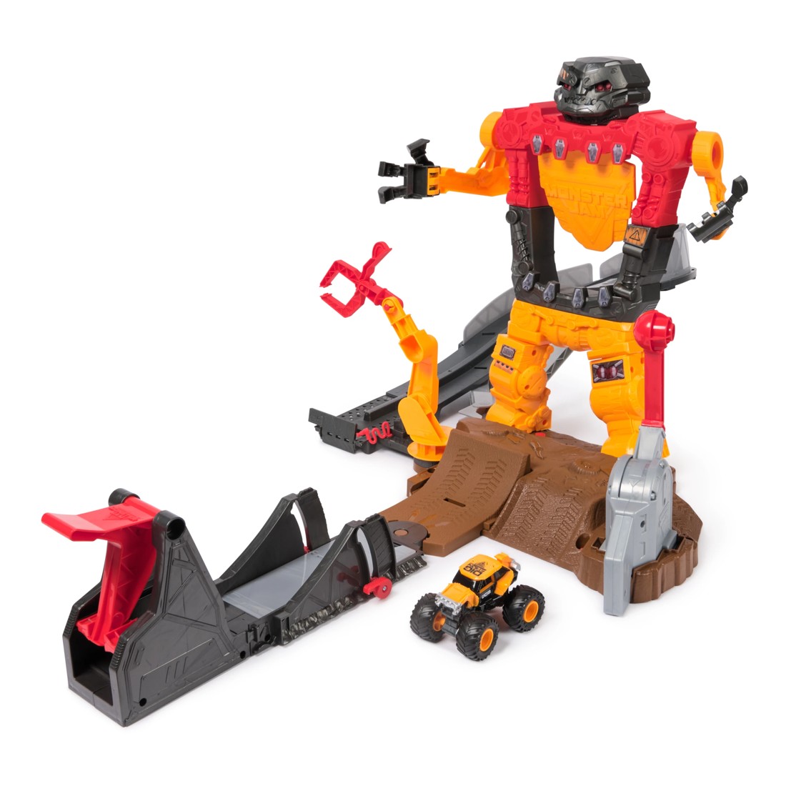 2 Monster Jam 1:64 Smash & Bash Smashbot Playset, 2 of 8